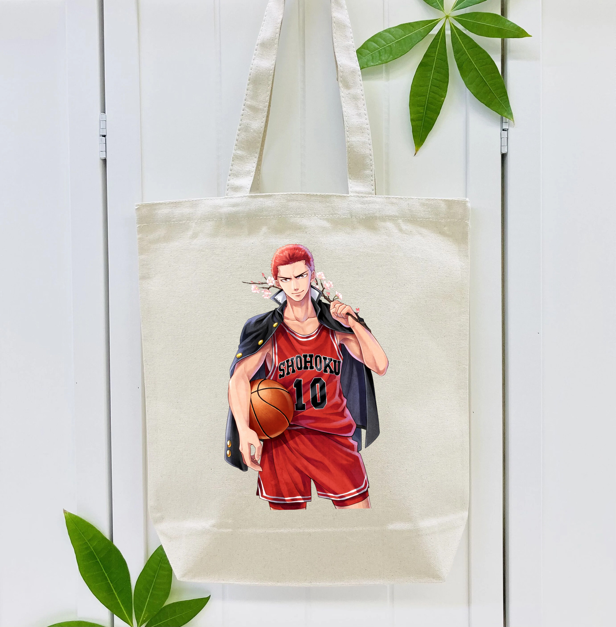 SLAM DUNK／スラムダンク 縦型キャンバス生地手提げバッグ　トートバッグ