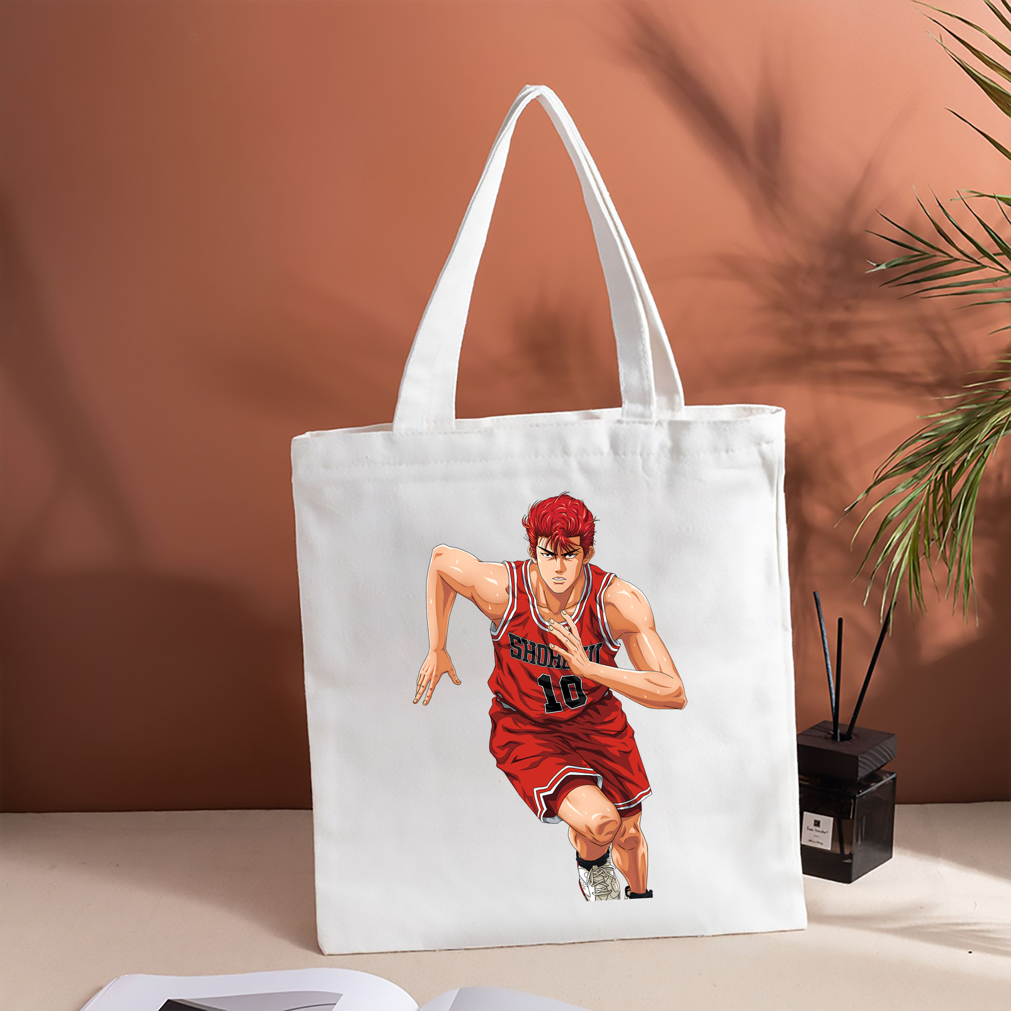 SLAM DUNK／スラムダンク 縦型キャンバス生地手提げバッグ　トートバッグ