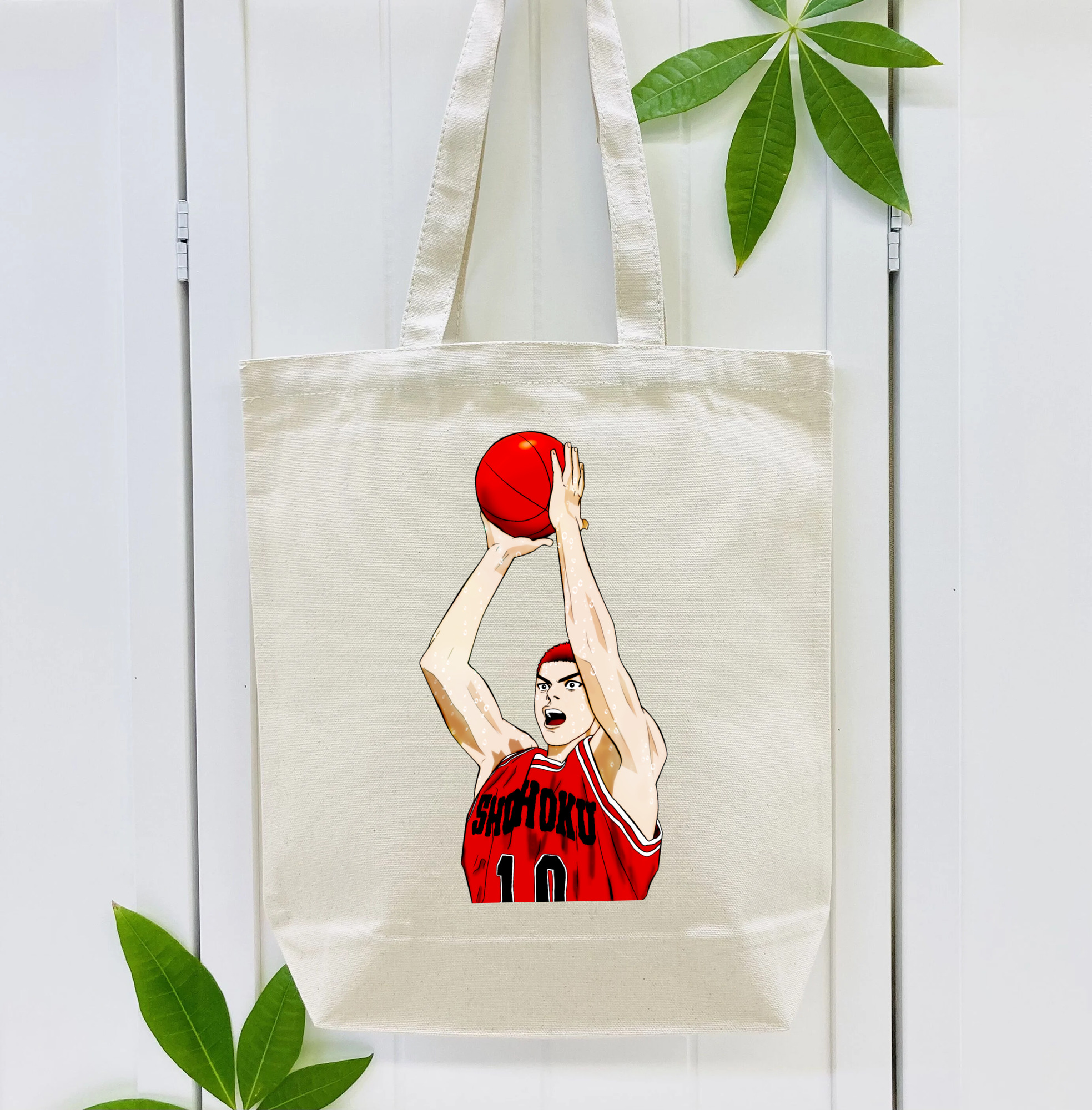 SLAM DUNK／スラムダンク 縦型キャンバス生地手提げバッグ　トートバッグ
