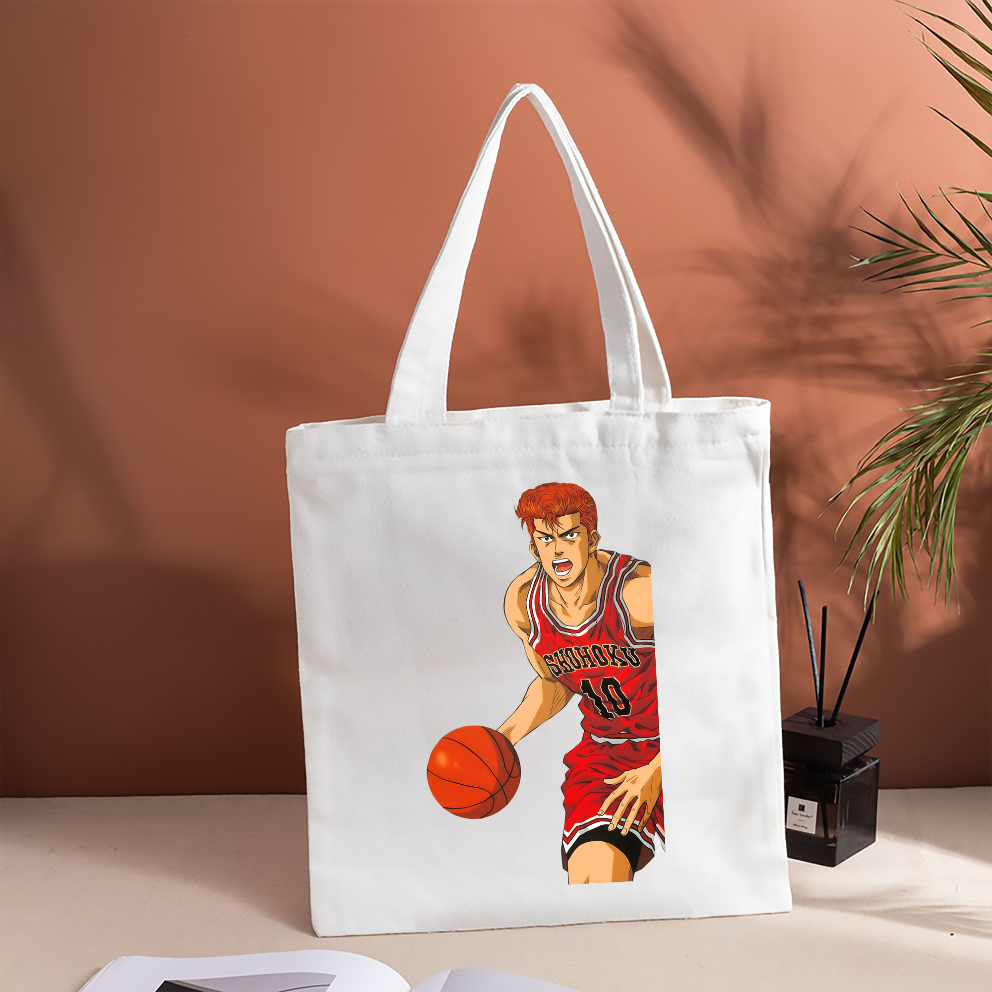 SLAM DUNK／スラムダンク 縦型キャンバス生地手提げバッグ　トートバッグ