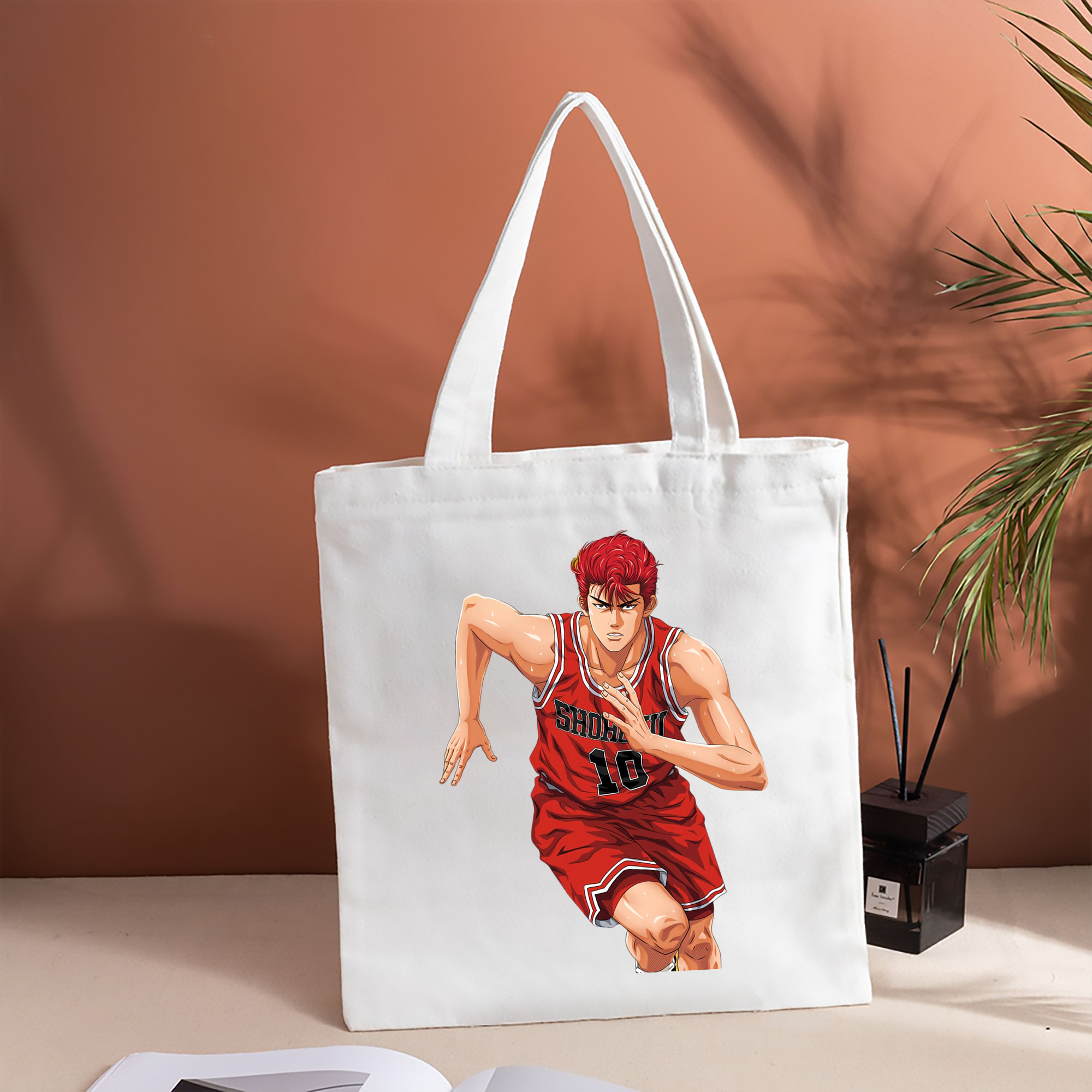 SLAM DUNK／スラムダンク 縦型キャンバス生地手提げバッグ　トートバッグ