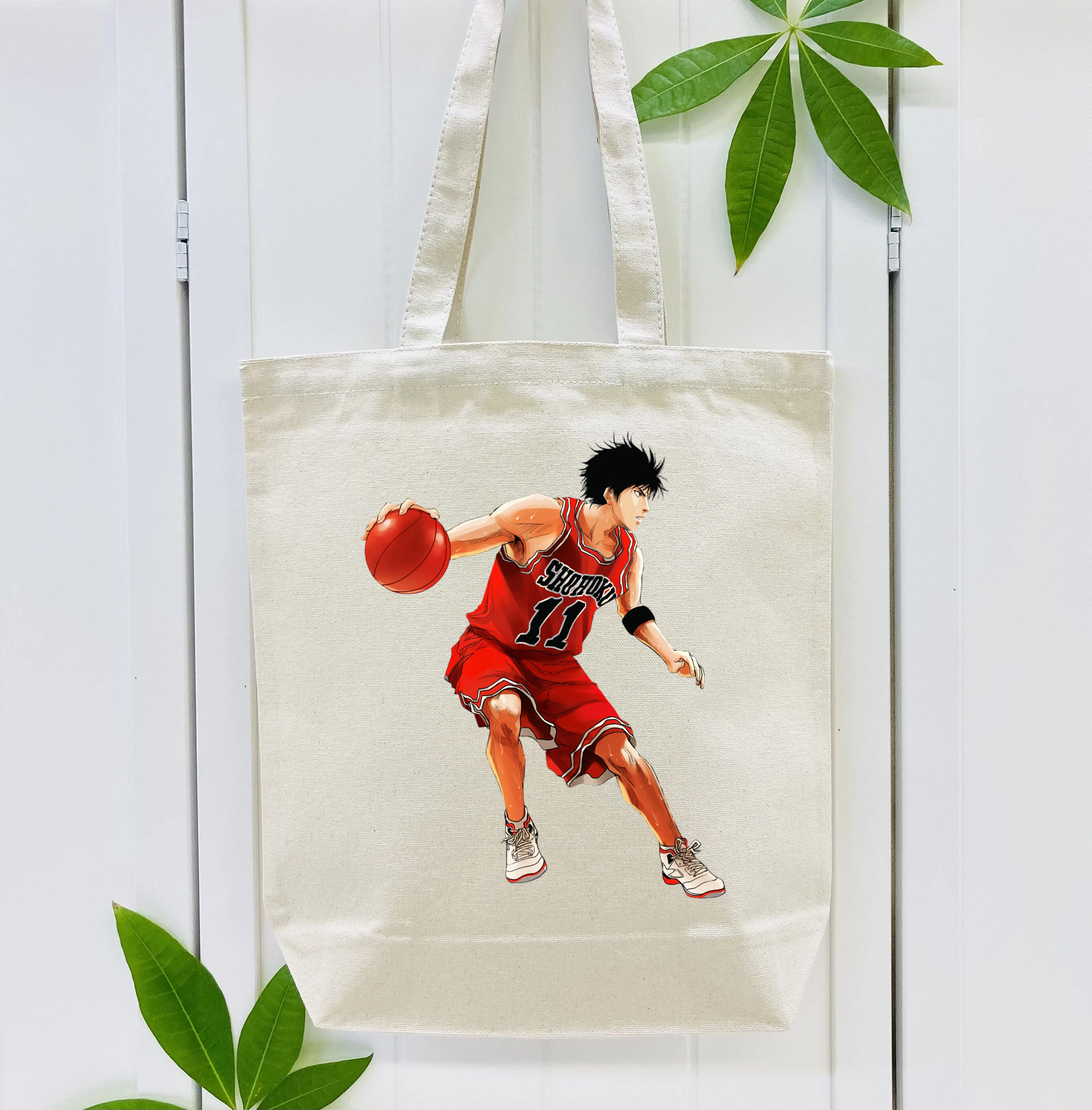 SLAM DUNK／スラムダンク 縦型キャンバス生地手提げバッグ　トートバッグ
