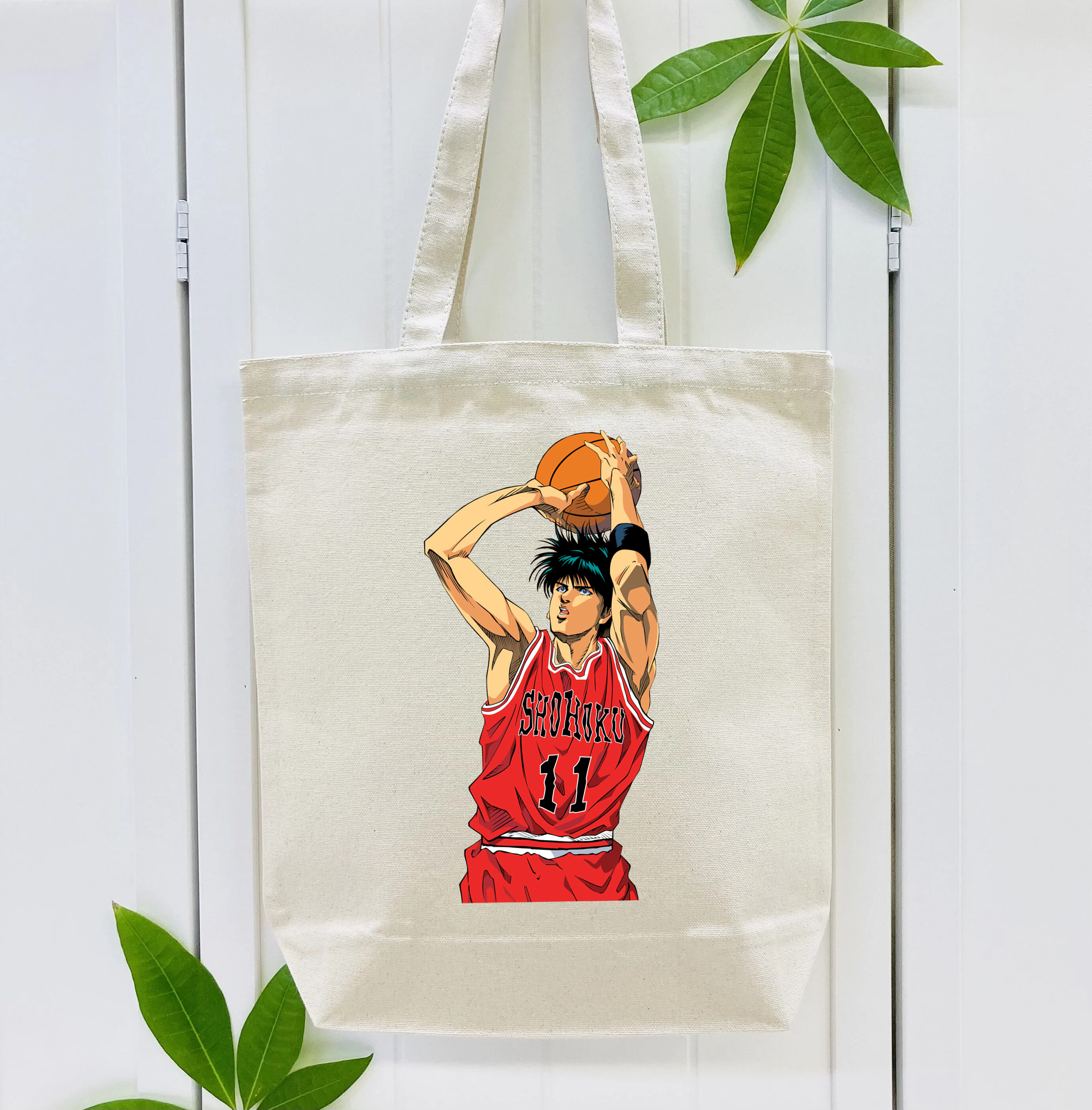 SLAM DUNK／スラムダンク 縦型キャンバス生地手提げバッグ　トートバッグ