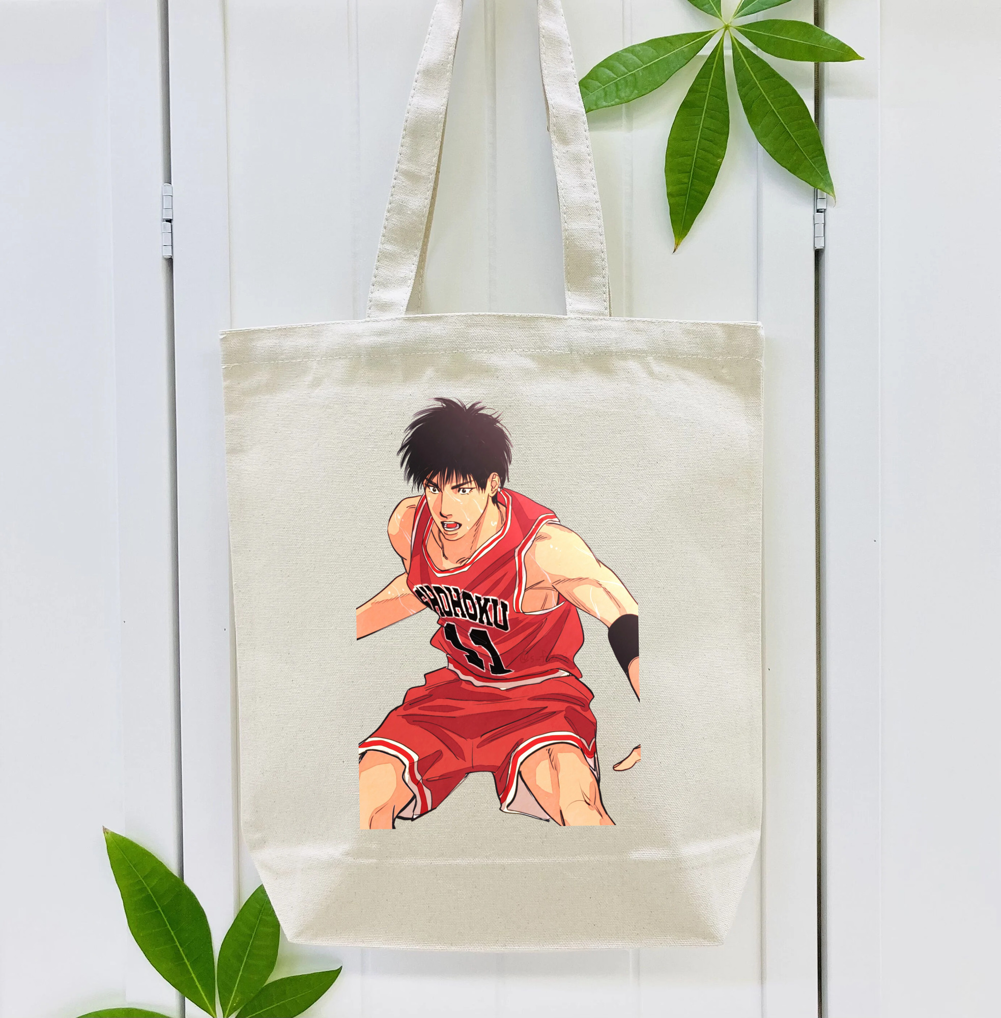SLAM DUNK／スラムダンク 縦型キャンバス生地手提げバッグ　トートバッグ