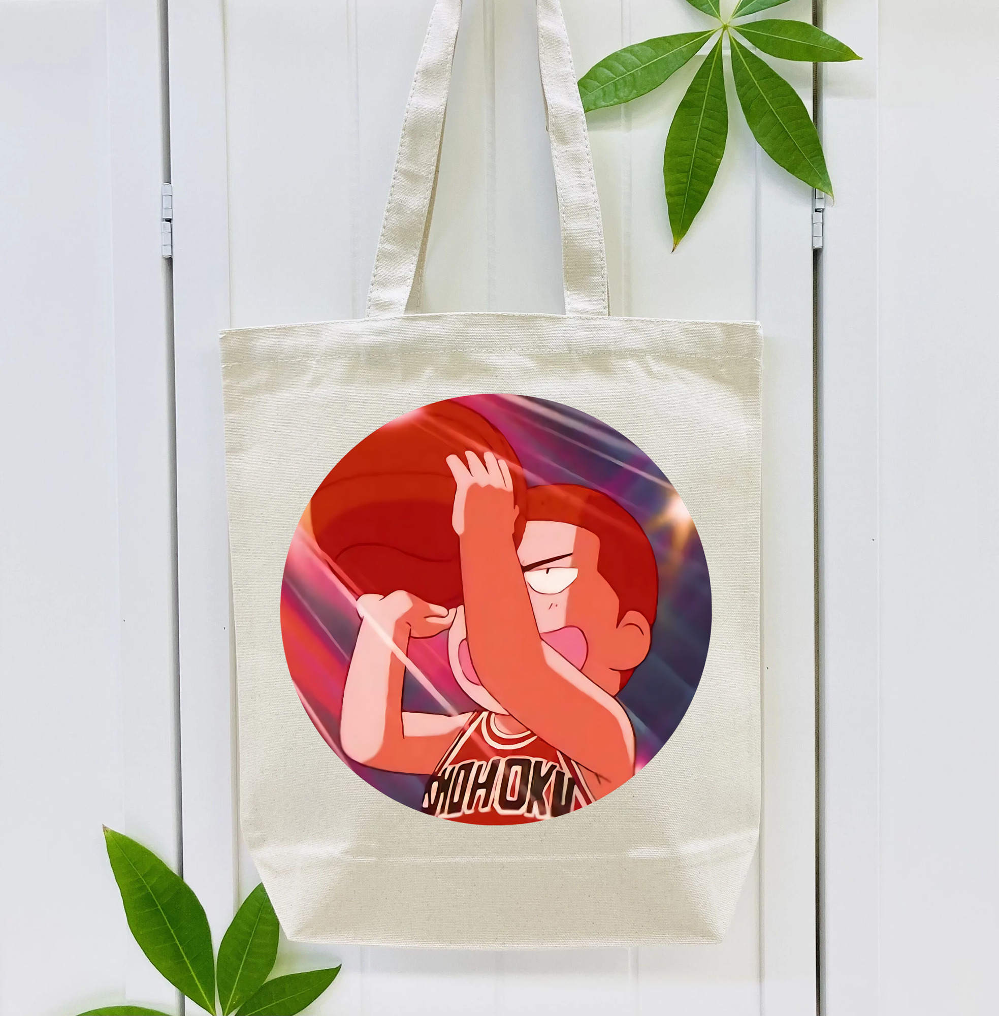 SLAM DUNK／スラムダンク 縦型キャンバス生地手提げバッグ　トートバッグ