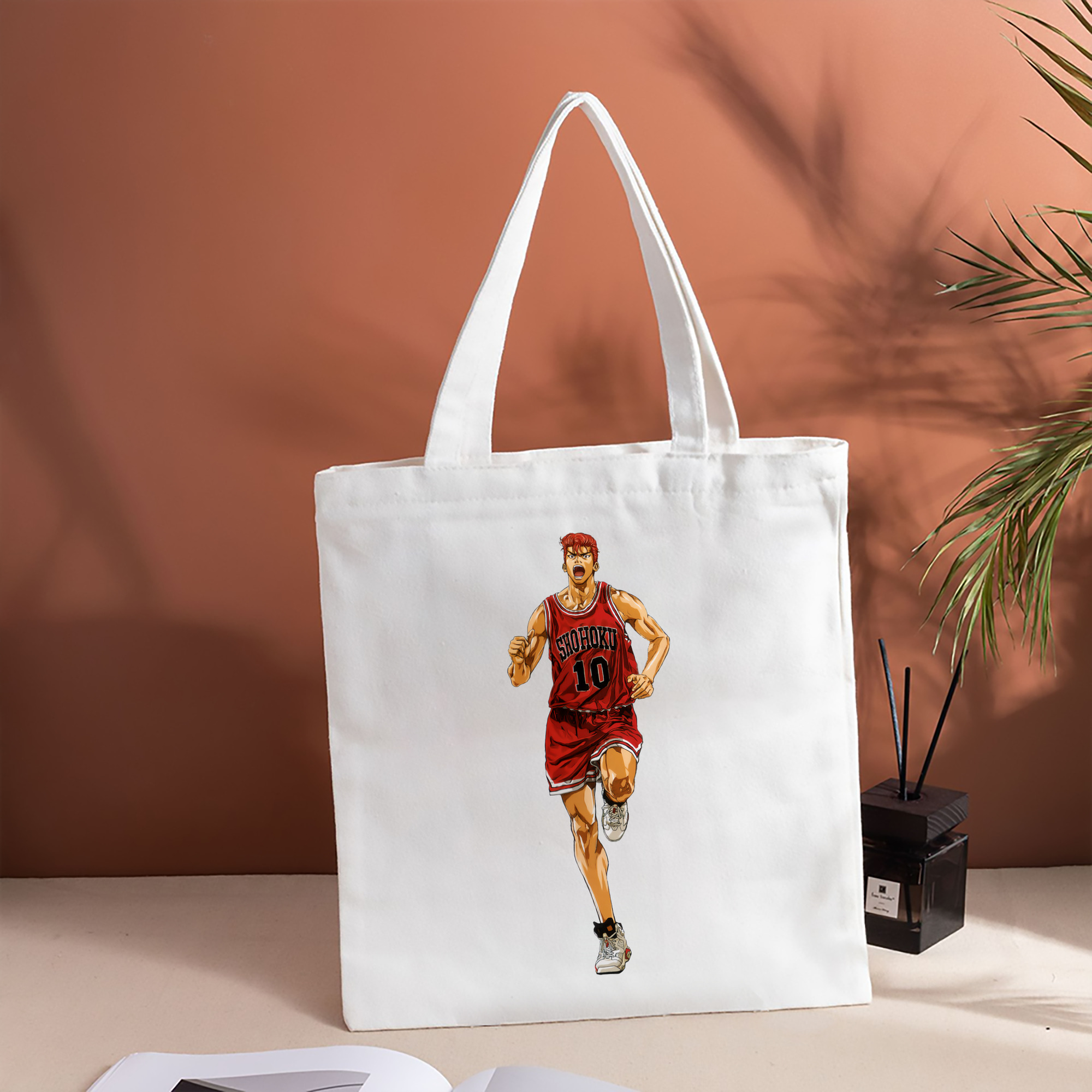 SLAM DUNK／スラムダンク 縦型キャンバス生地手提げバッグ　トートバッグ