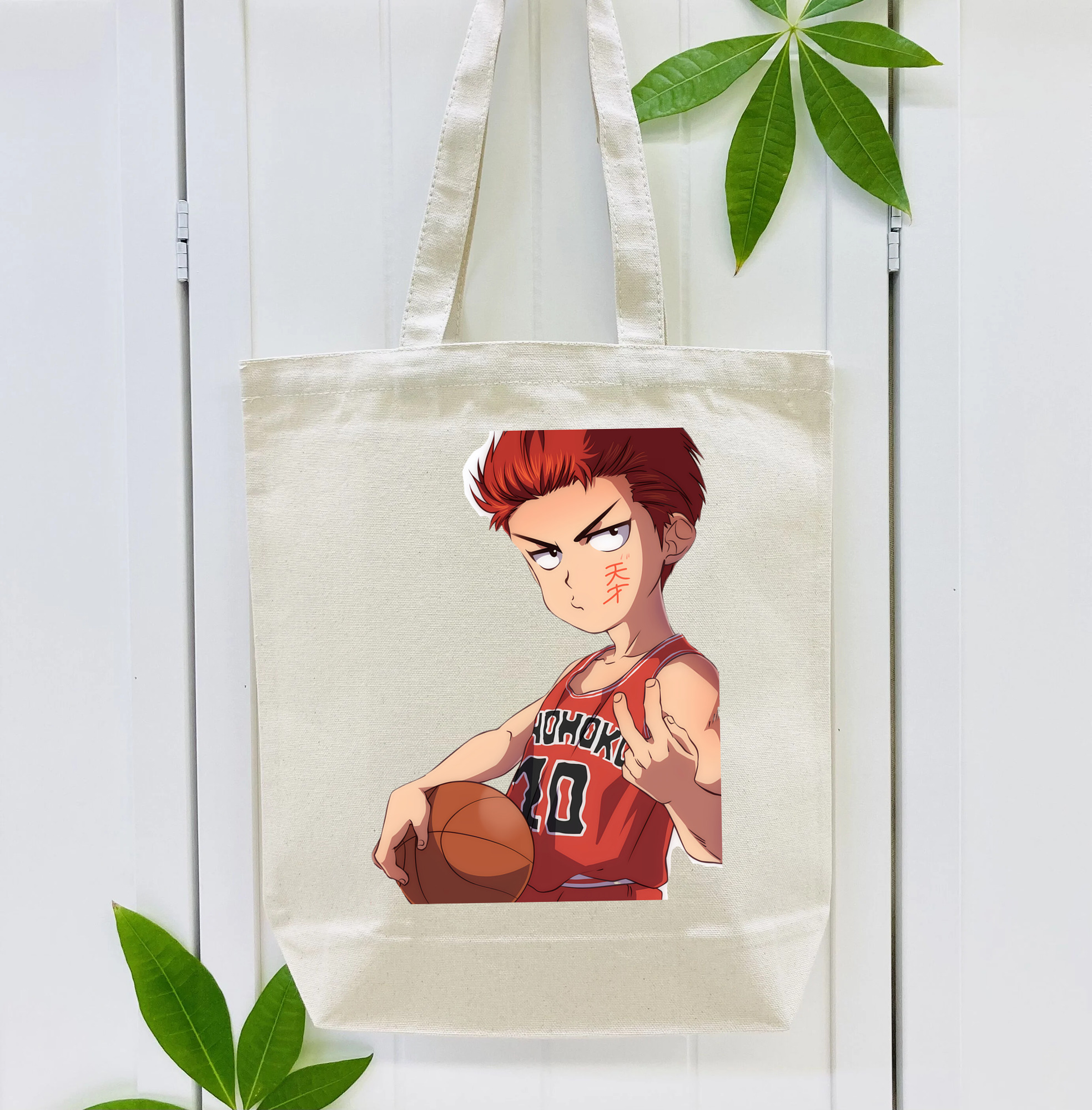 SLAM DUNK／スラムダンク 縦型キャンバス生地手提げバッグ　トートバッグ