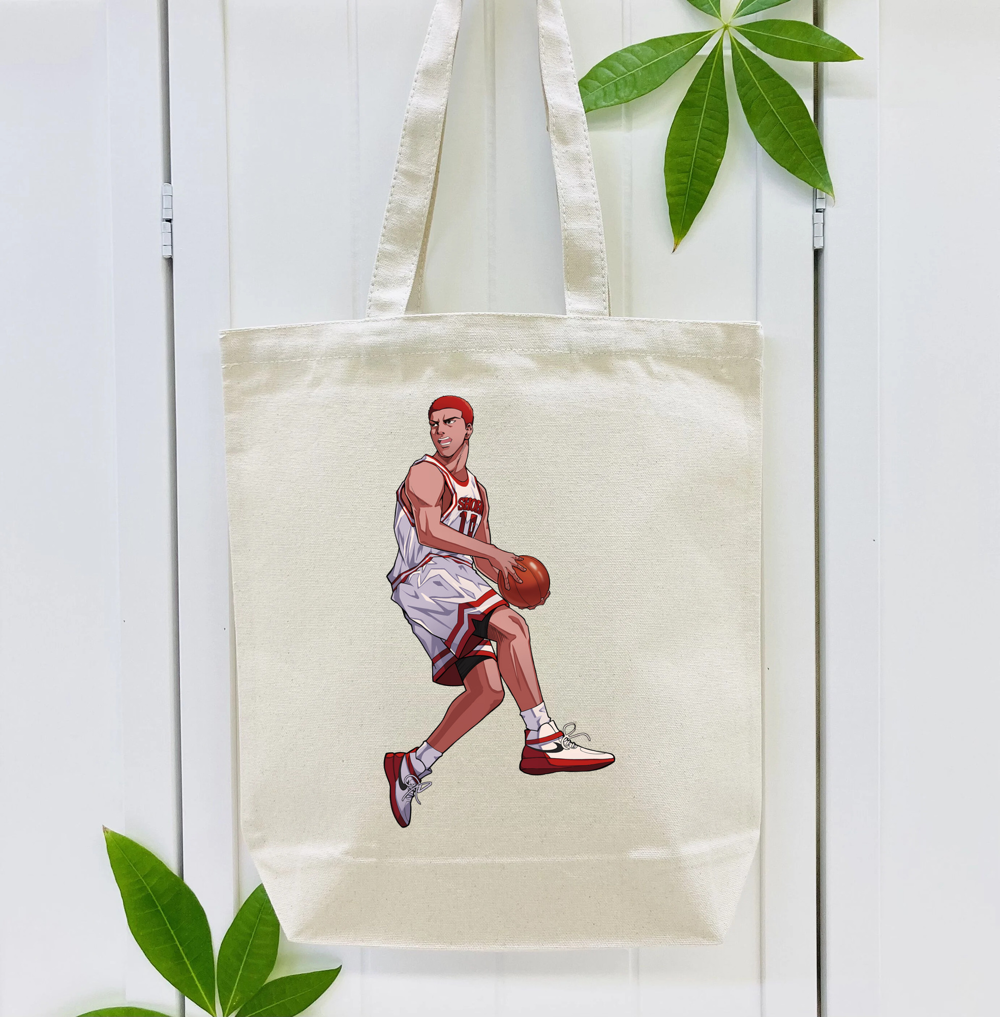 SLAM DUNK／スラムダンク 縦型キャンバス生地手提げバッグ　トートバッグ
