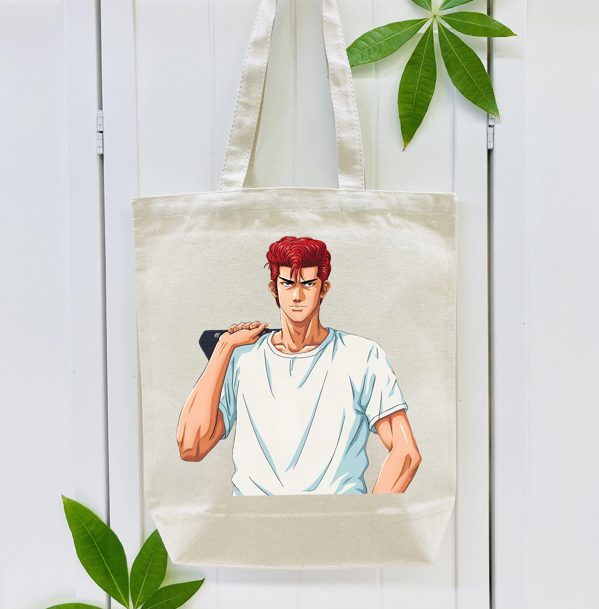 SLAM DUNK／スラムダンク 縦型キャンバス生地手提げバッグ　トートバッグ