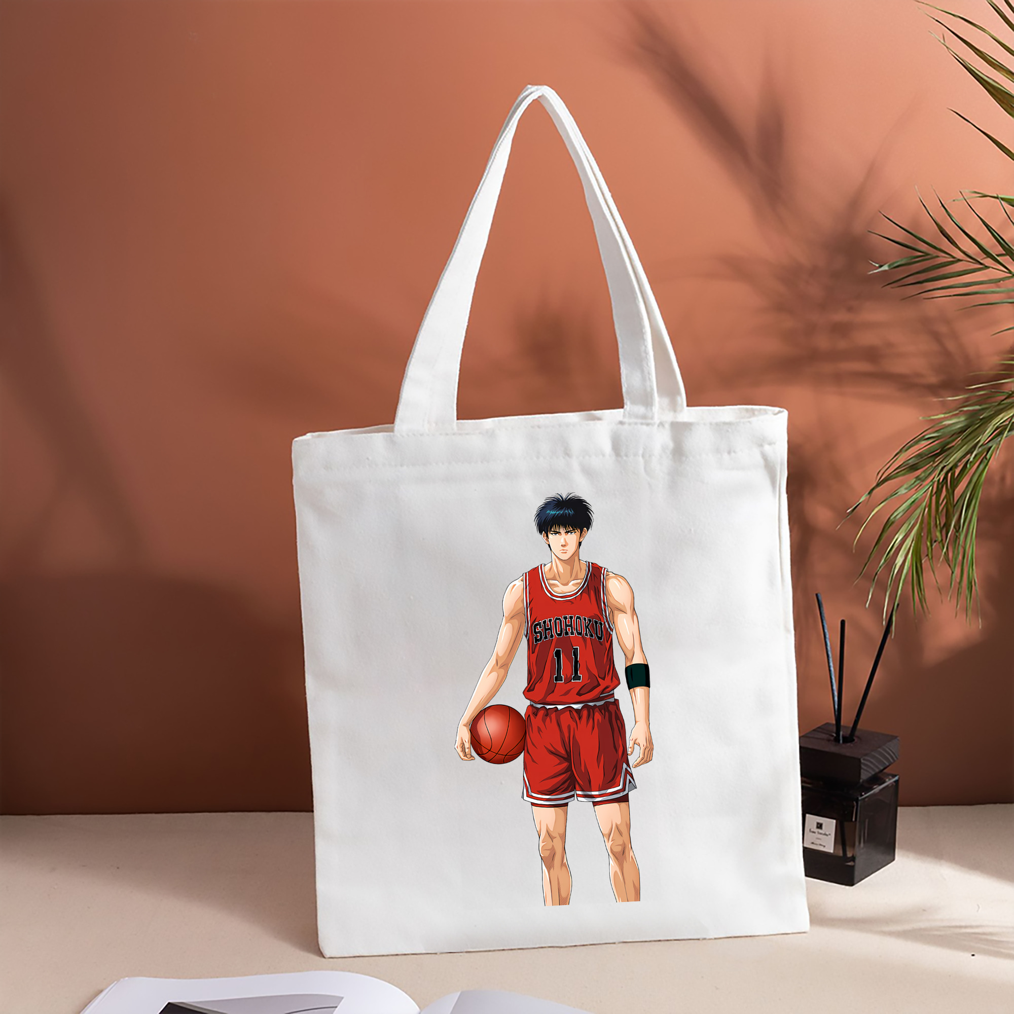 SLAM DUNK／スラムダンク 縦型キャンバス生地手提げバッグ　トートバッグ