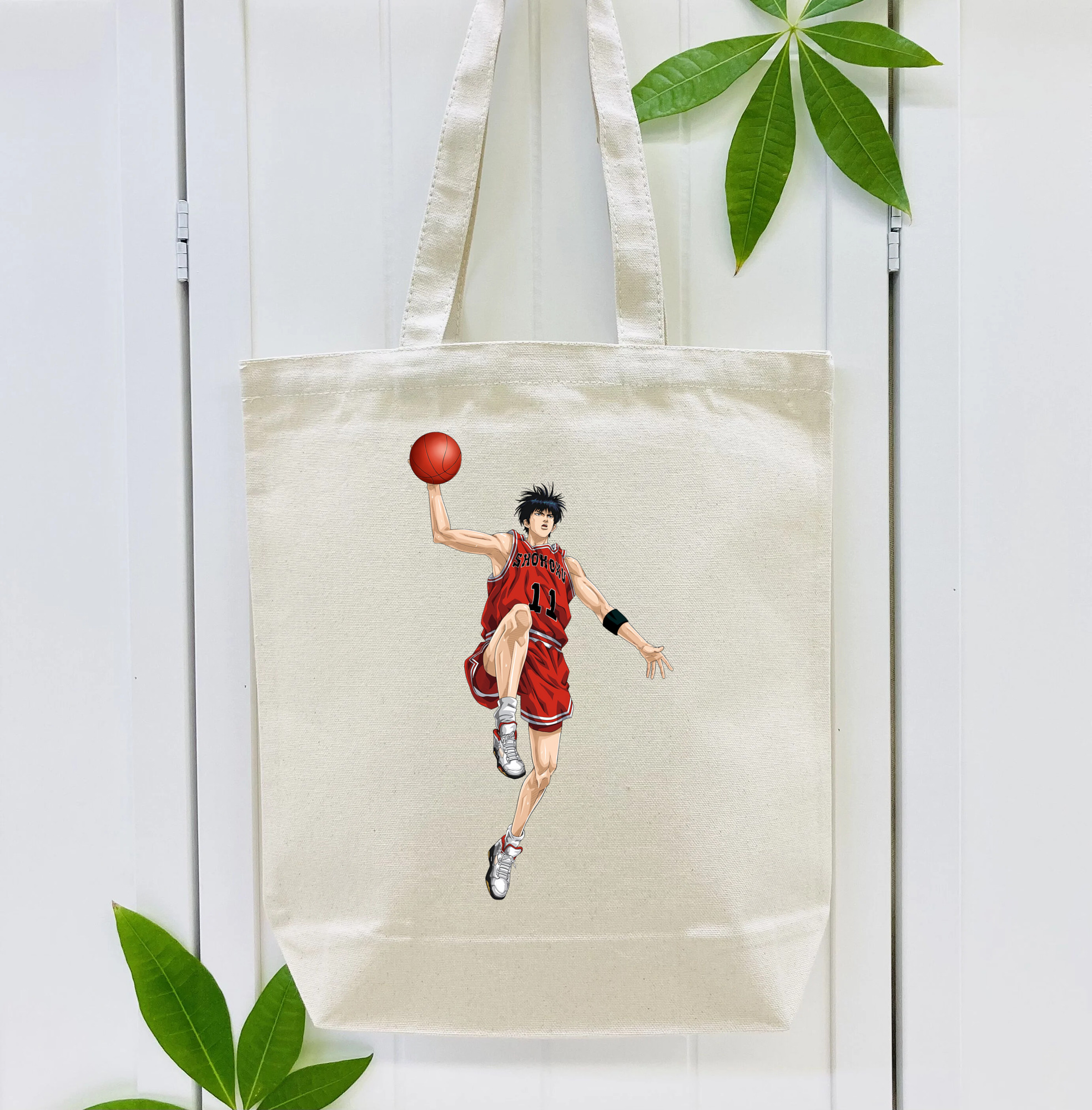 SLAM DUNK／スラムダンク 縦型キャンバス生地手提げバッグ　トートバッグ