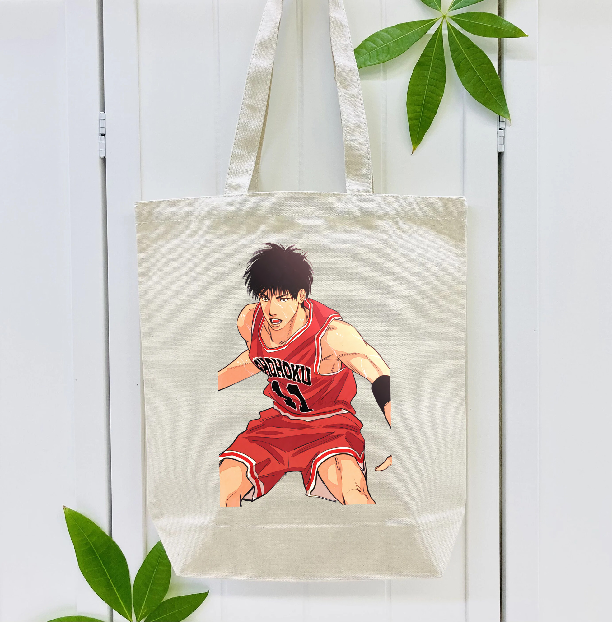 SLAM DUNK／スラムダンク 縦型キャンバス生地手提げバッグ　トートバッグ