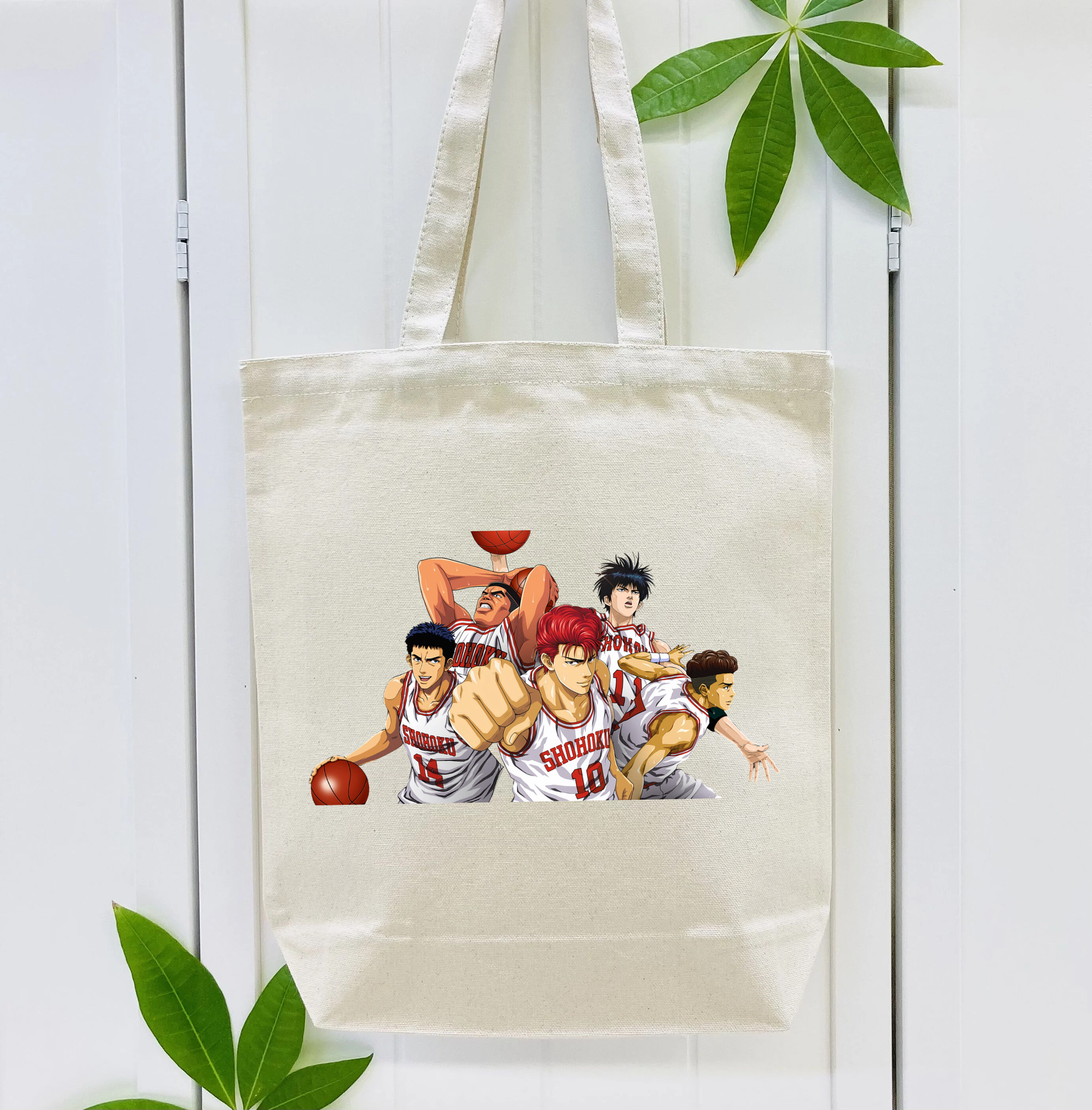SLAM DUNK／スラムダンク 縦型キャンバス生地手提げバッグ　トートバッグ
