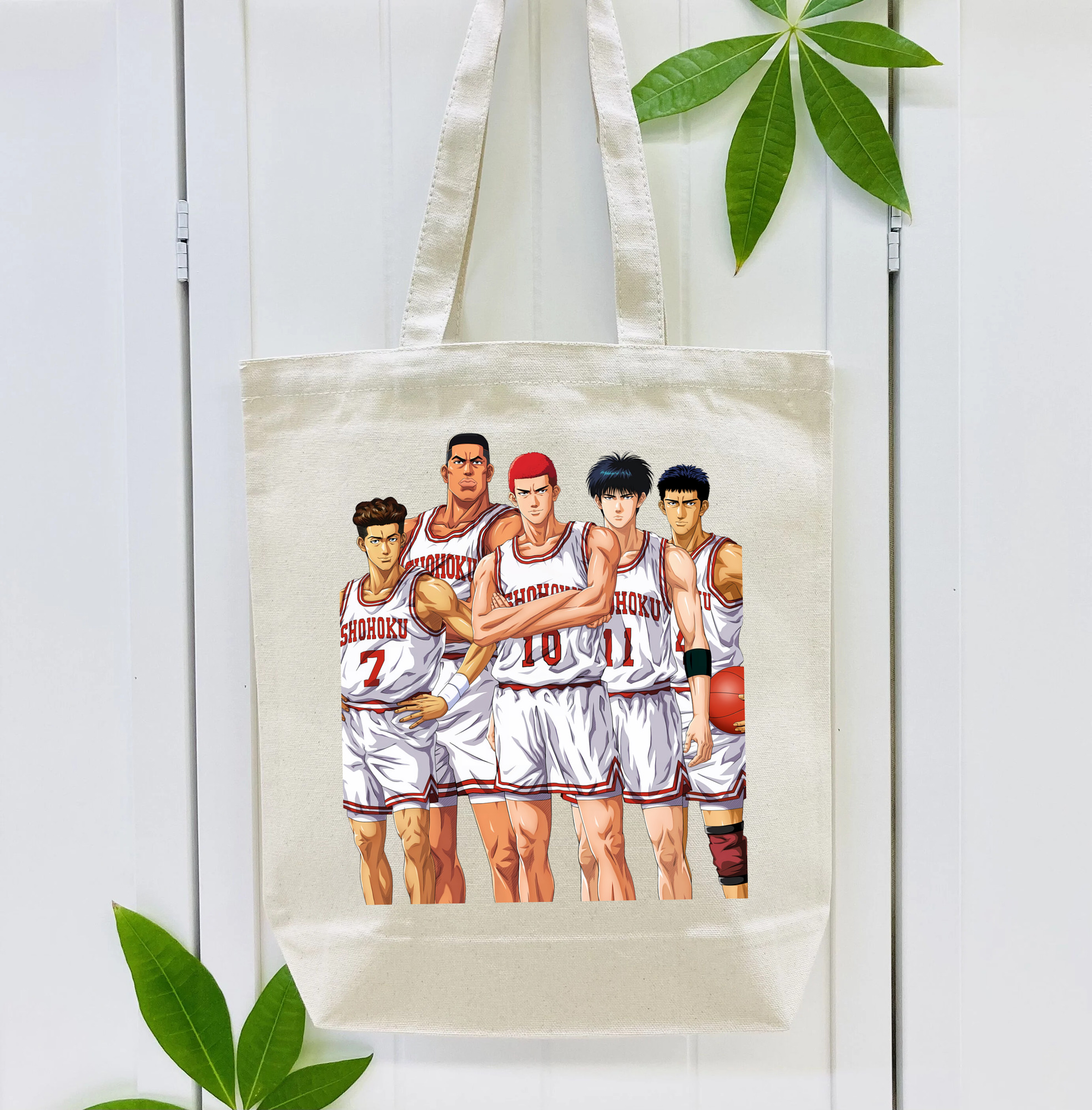 SLAM DUNK／スラムダンク 縦型キャンバス生地手提げバッグ　トートバッグ