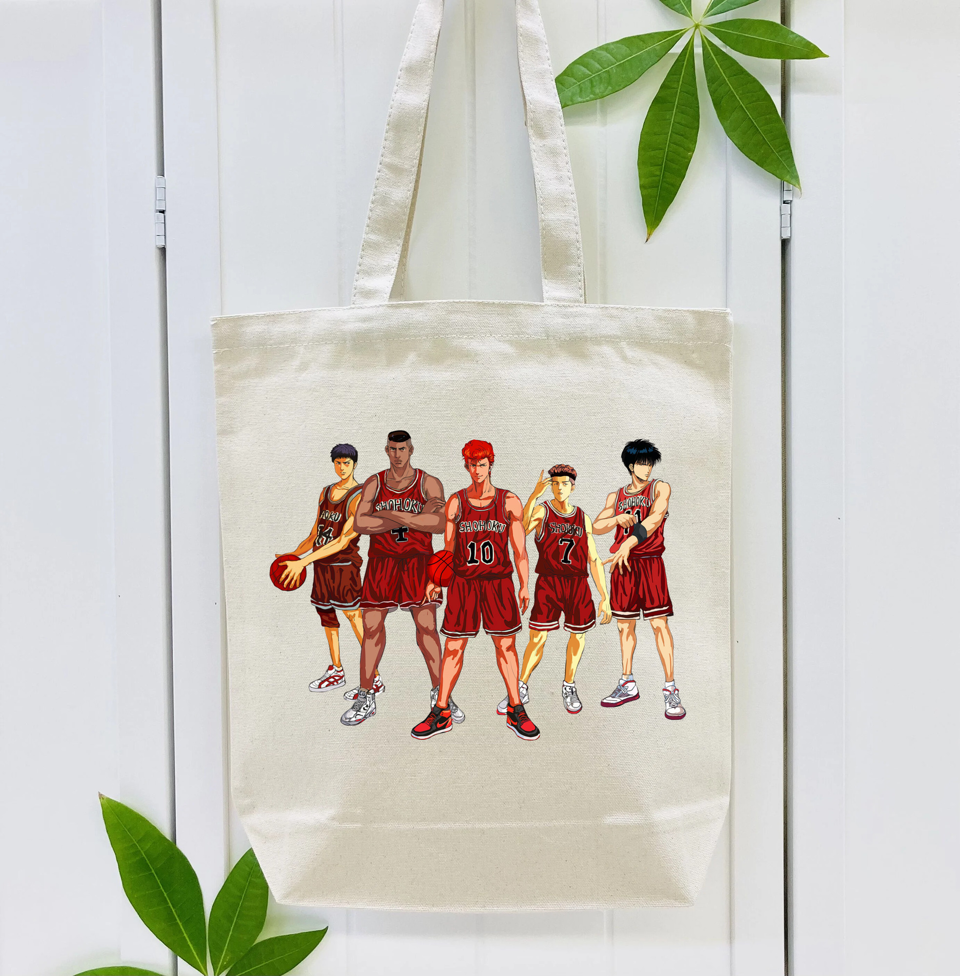 SLAM DUNK／スラムダンク 縦型キャンバス生地手提げバッグ　トートバッグ