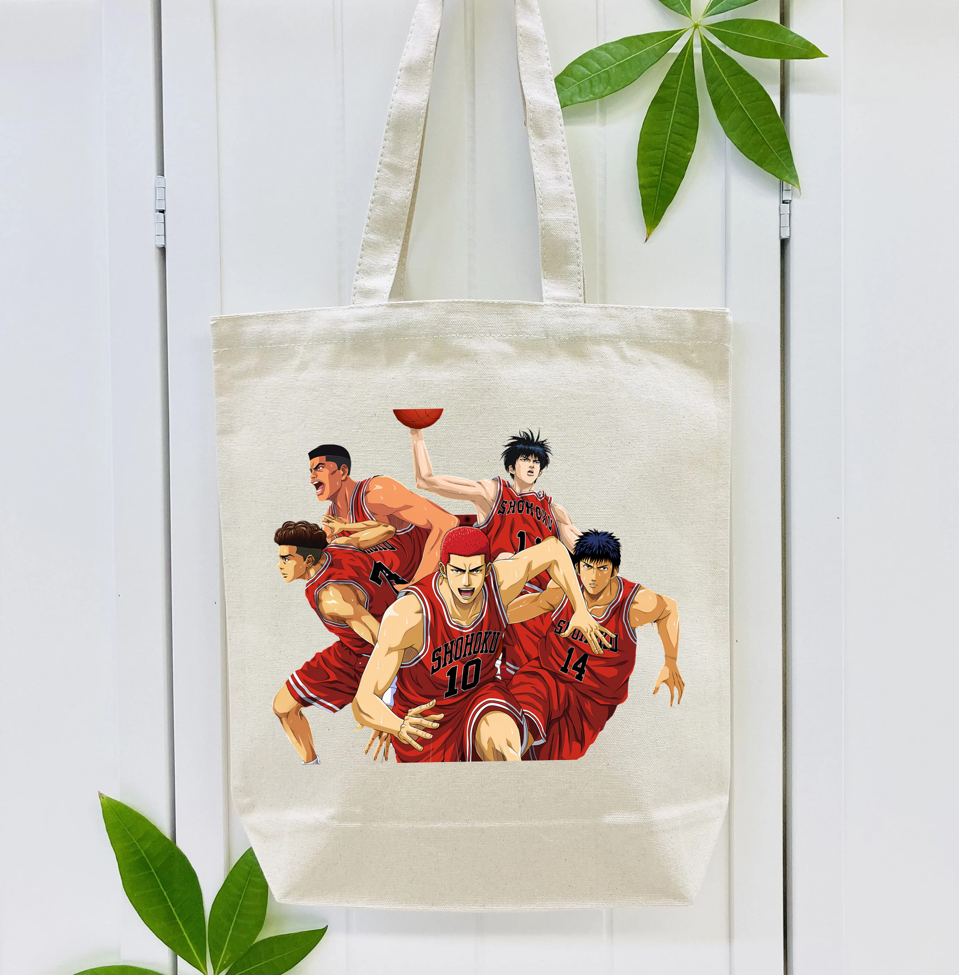 SLAM DUNK／スラムダンク 縦型キャンバス生地手提げバッグ　トートバッグ
