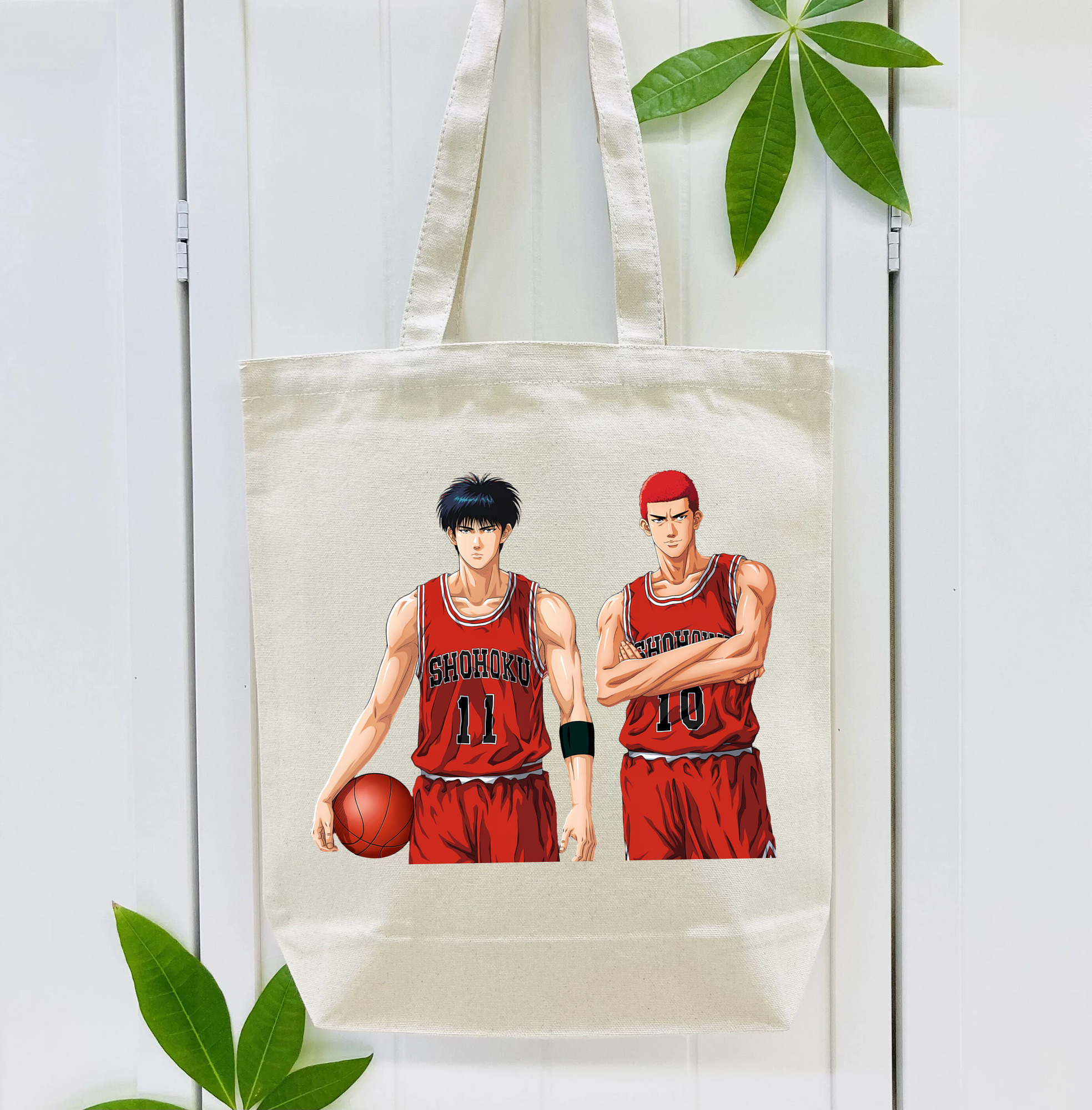 SLAM DUNK／スラムダンク 縦型キャンバス生地手提げバッグ　トートバッグ