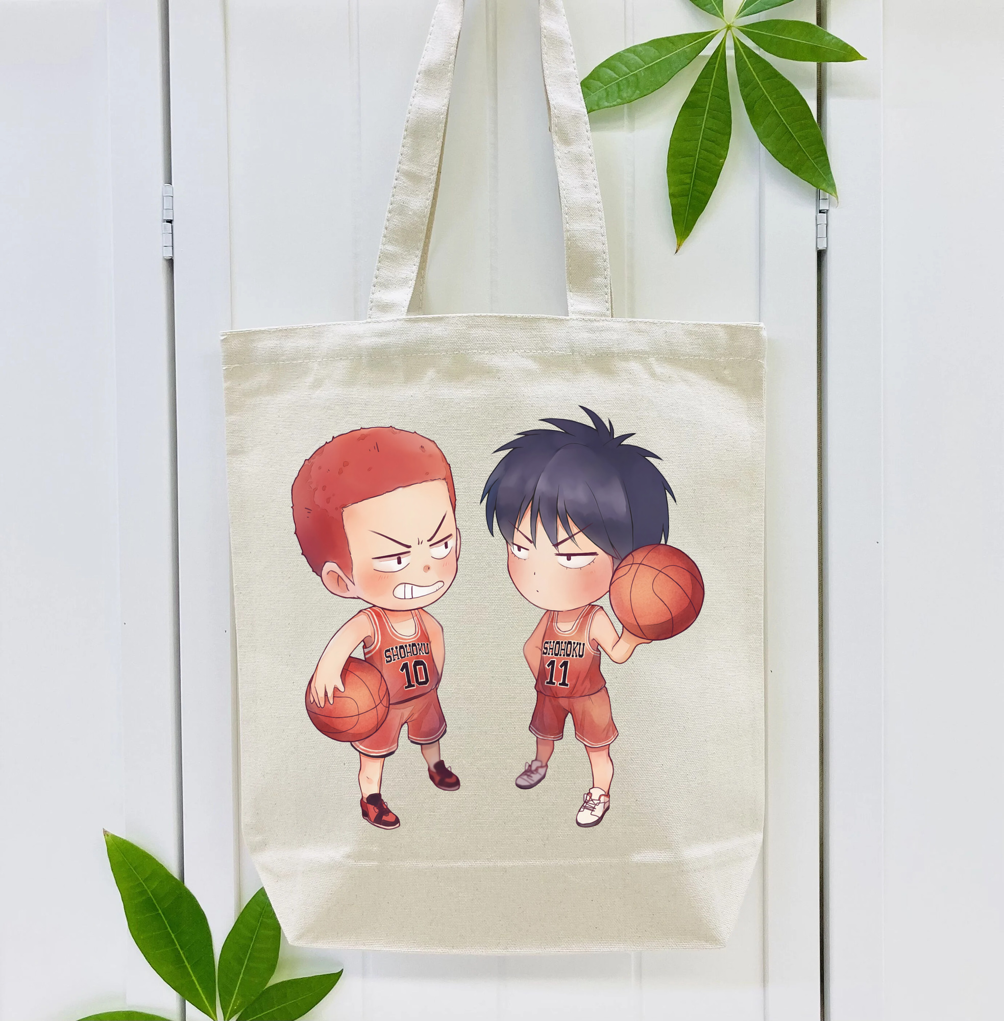 SLAM DUNK／スラムダンク 縦型キャンバス生地手提げバッグ　トートバッグ