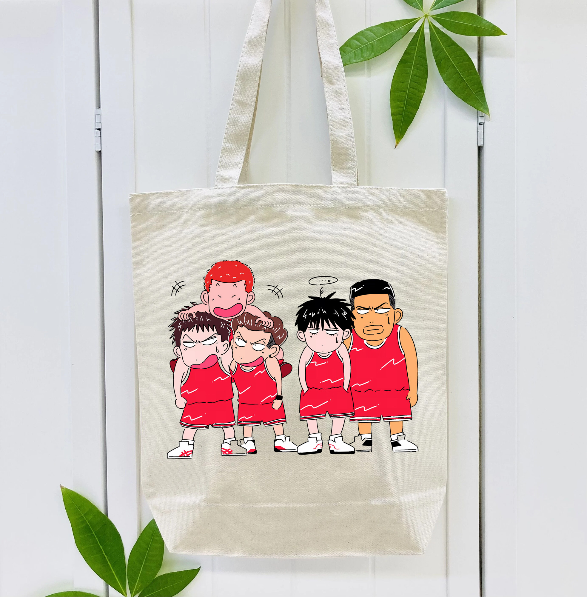 SLAM DUNK／スラムダンク 縦型キャンバス生地手提げバッグ　トートバッグ