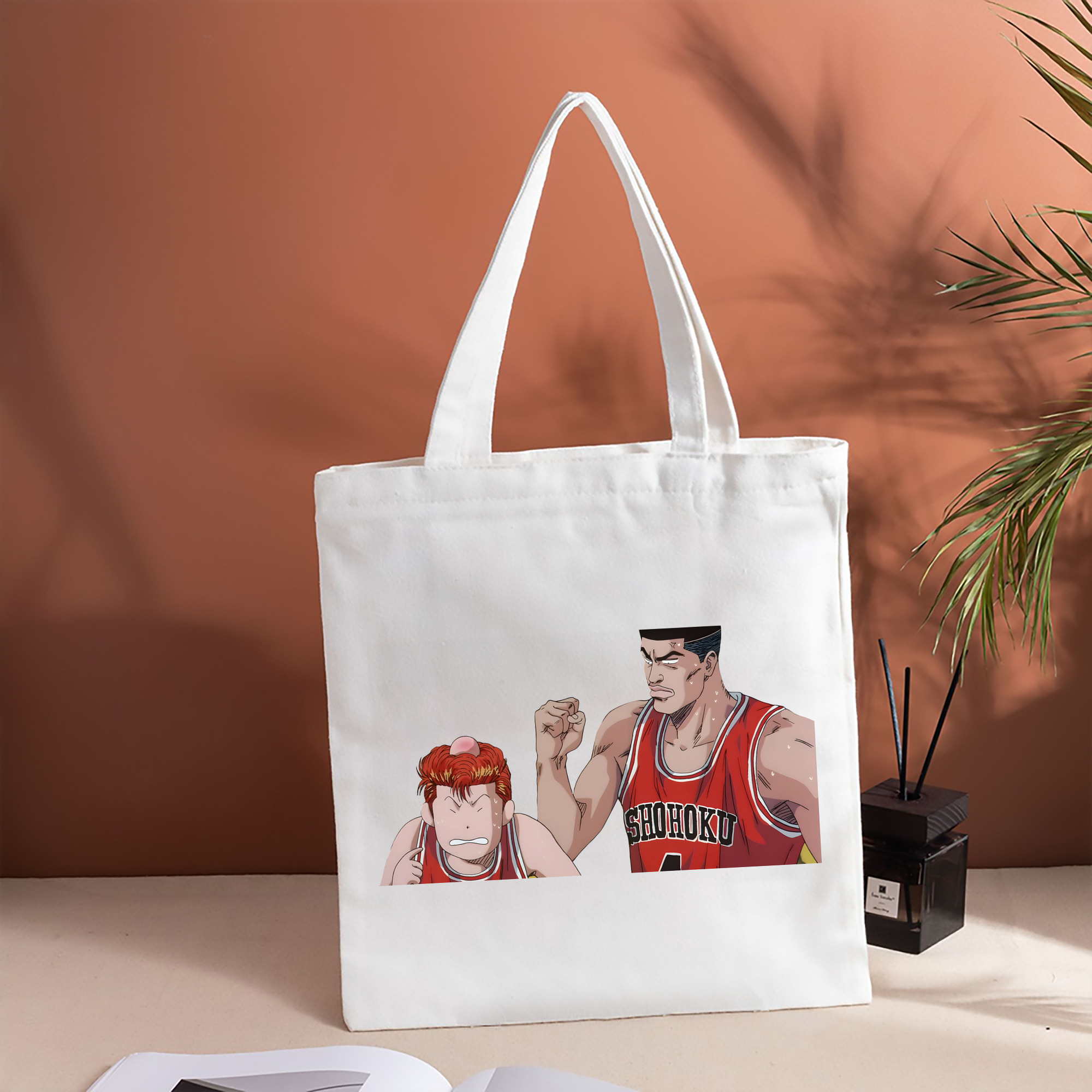 SLAM DUNK／スラムダンク 縦型キャンバス生地手提げバッグ　トートバッグ