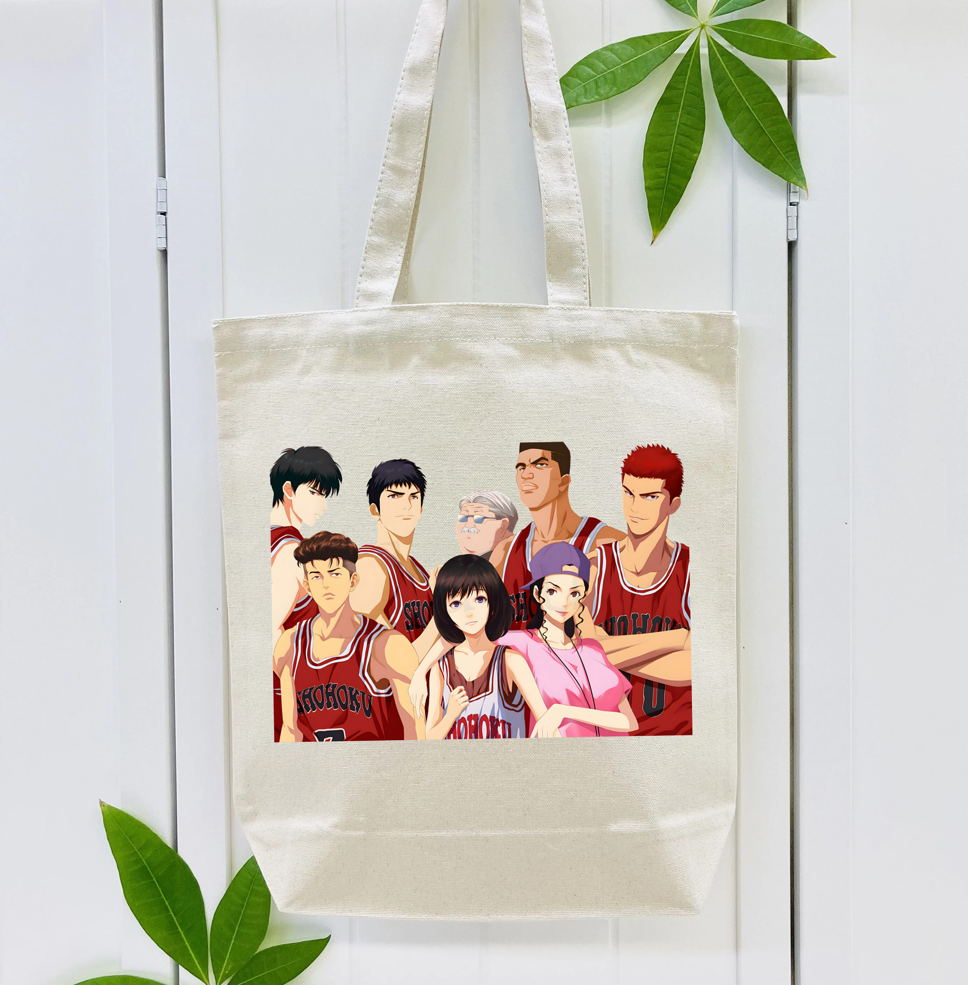 SLAM DUNK／スラムダンク 縦型キャンバス生地手提げバッグ　トートバッグ