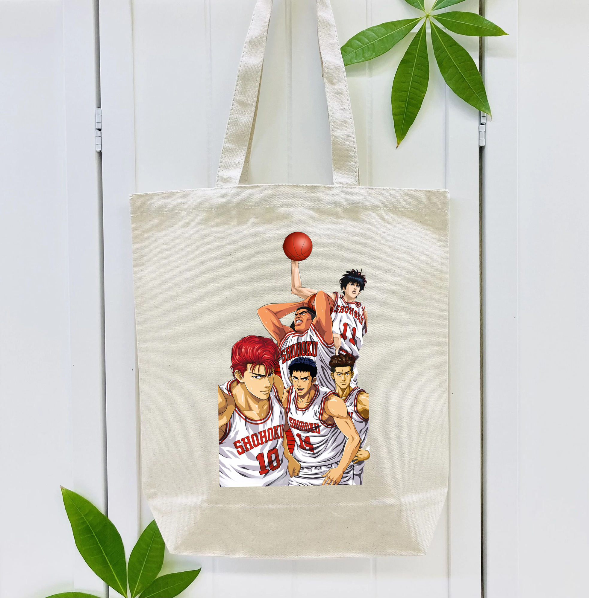 SLAM DUNK／スラムダンク 縦型キャンバス生地手提げバッグ　トートバッグ
