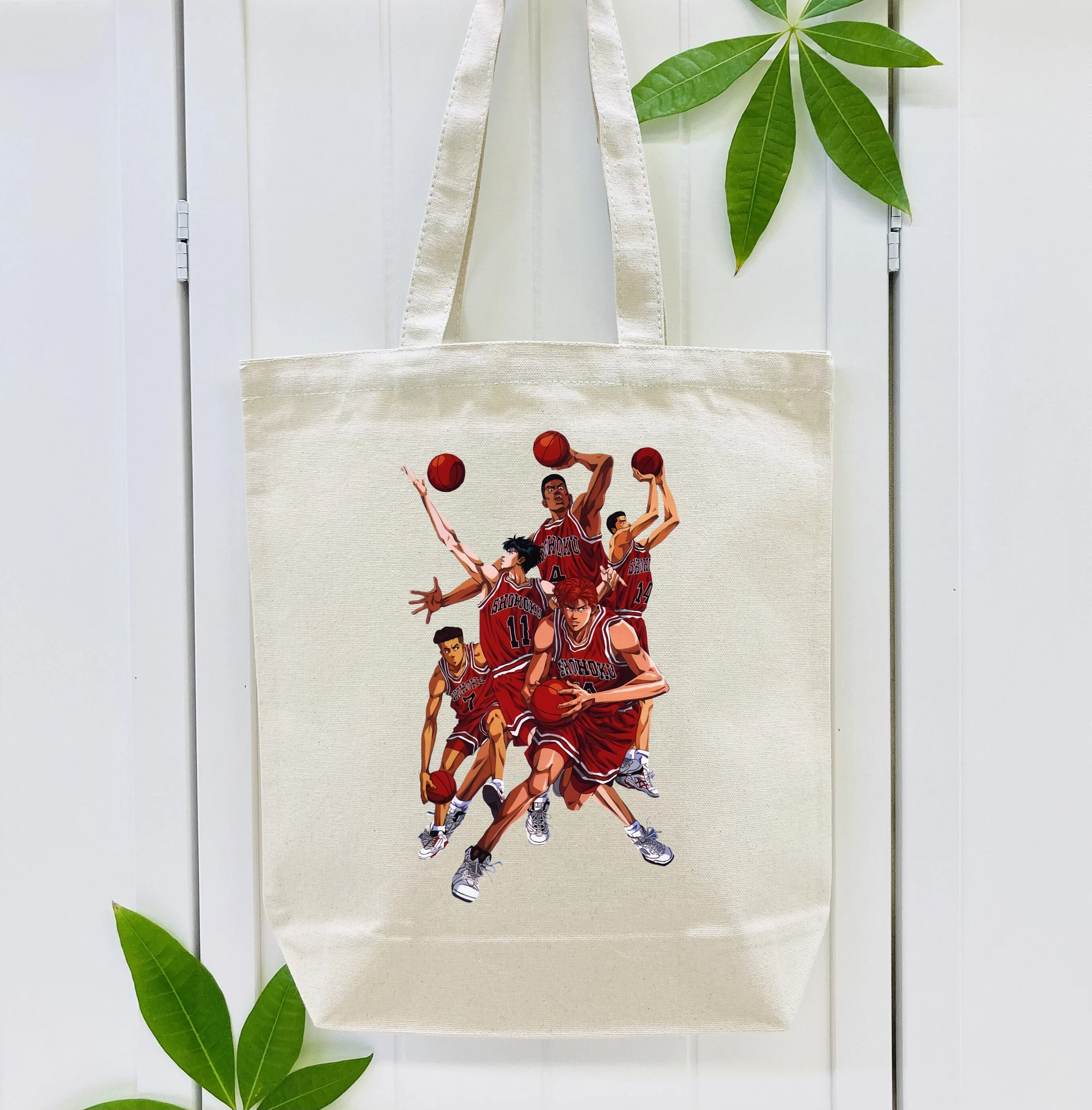 SLAM DUNK／スラムダンク 縦型キャンバス生地手提げバッグ　トートバッグ
