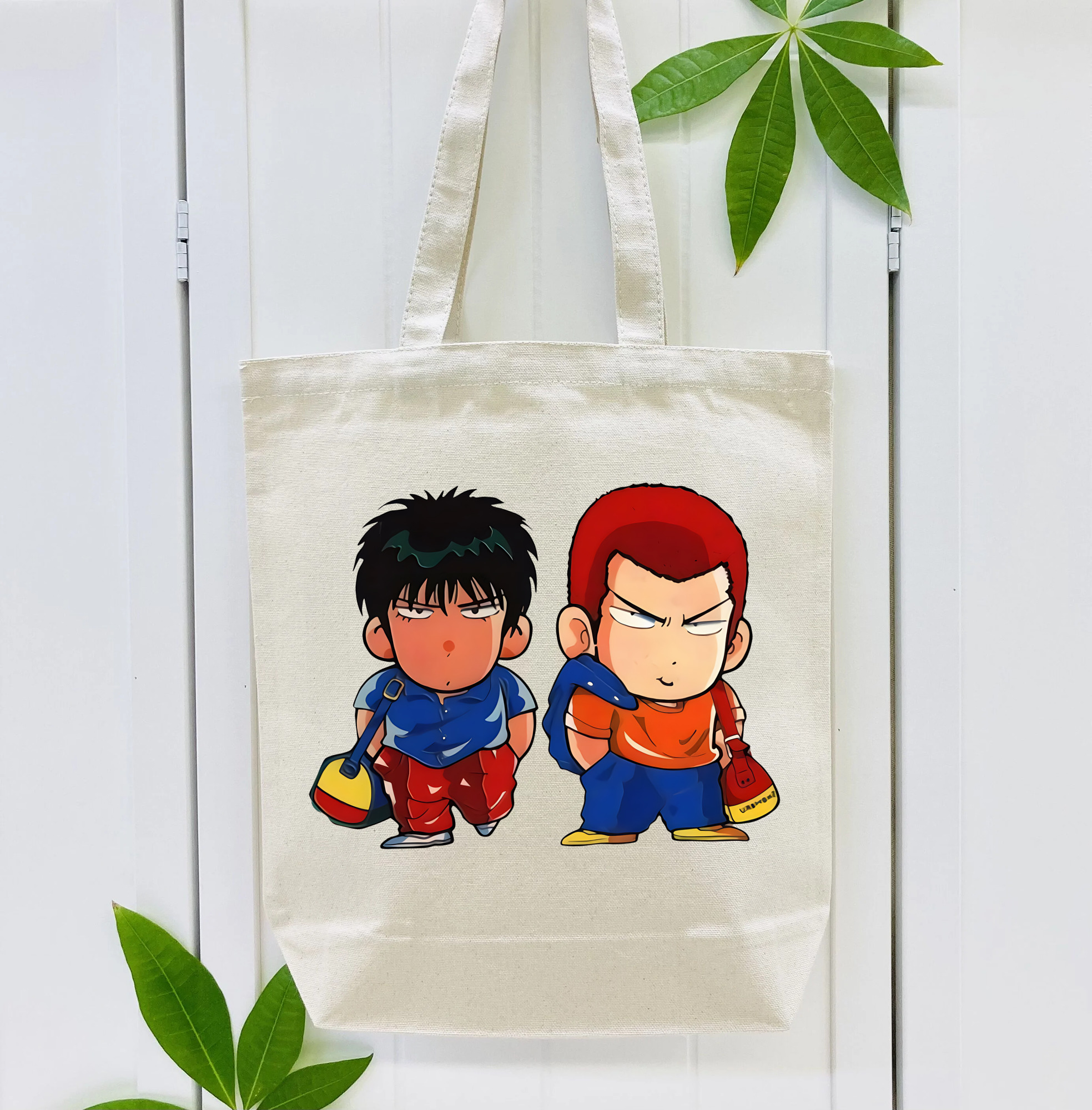SLAM DUNK／スラムダンク 縦型キャンバス生地手提げバッグ　トートバッグ