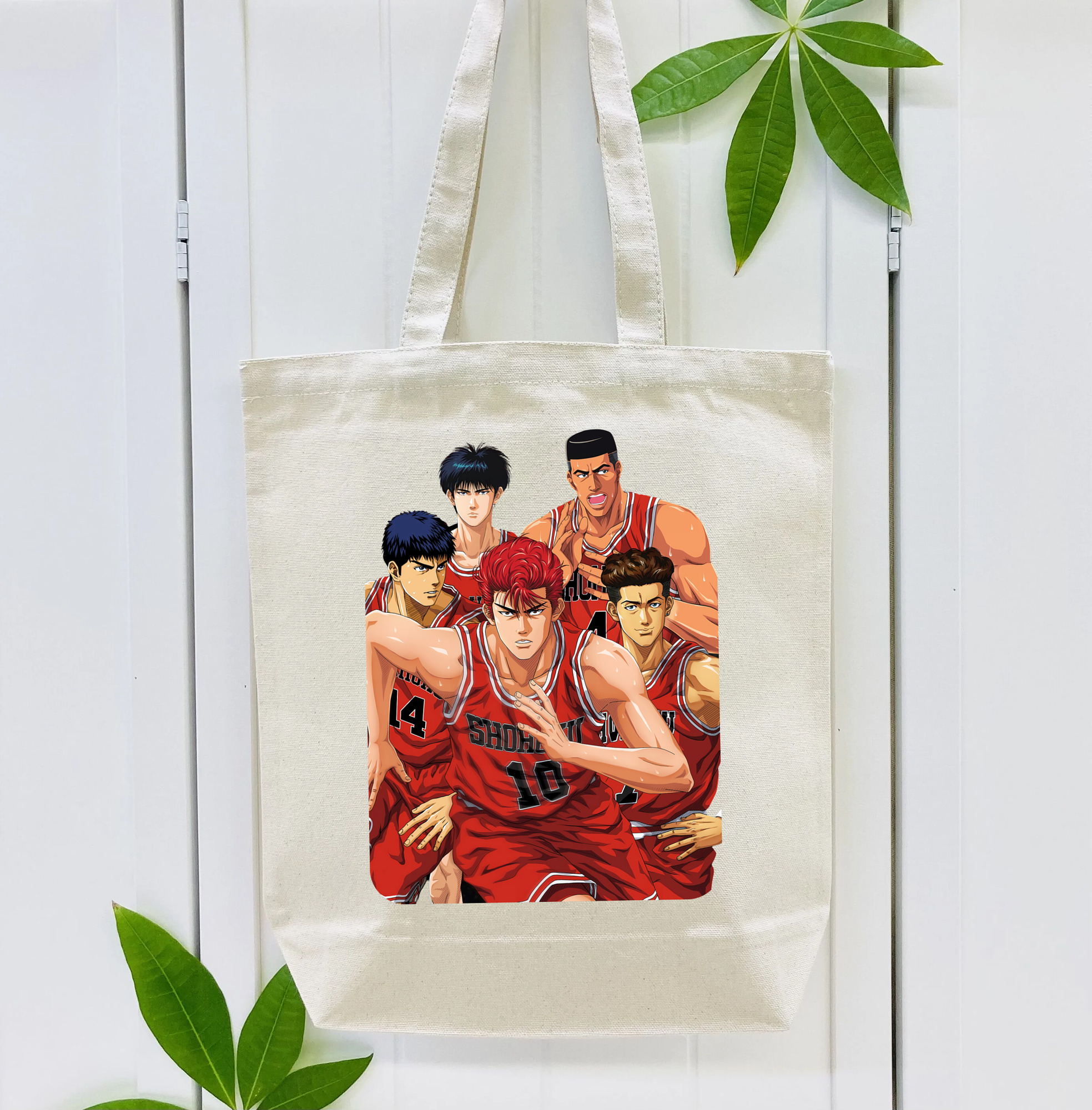 SLAM DUNK／スラムダンク 縦型キャンバス生地手提げバッグ　トートバッグ