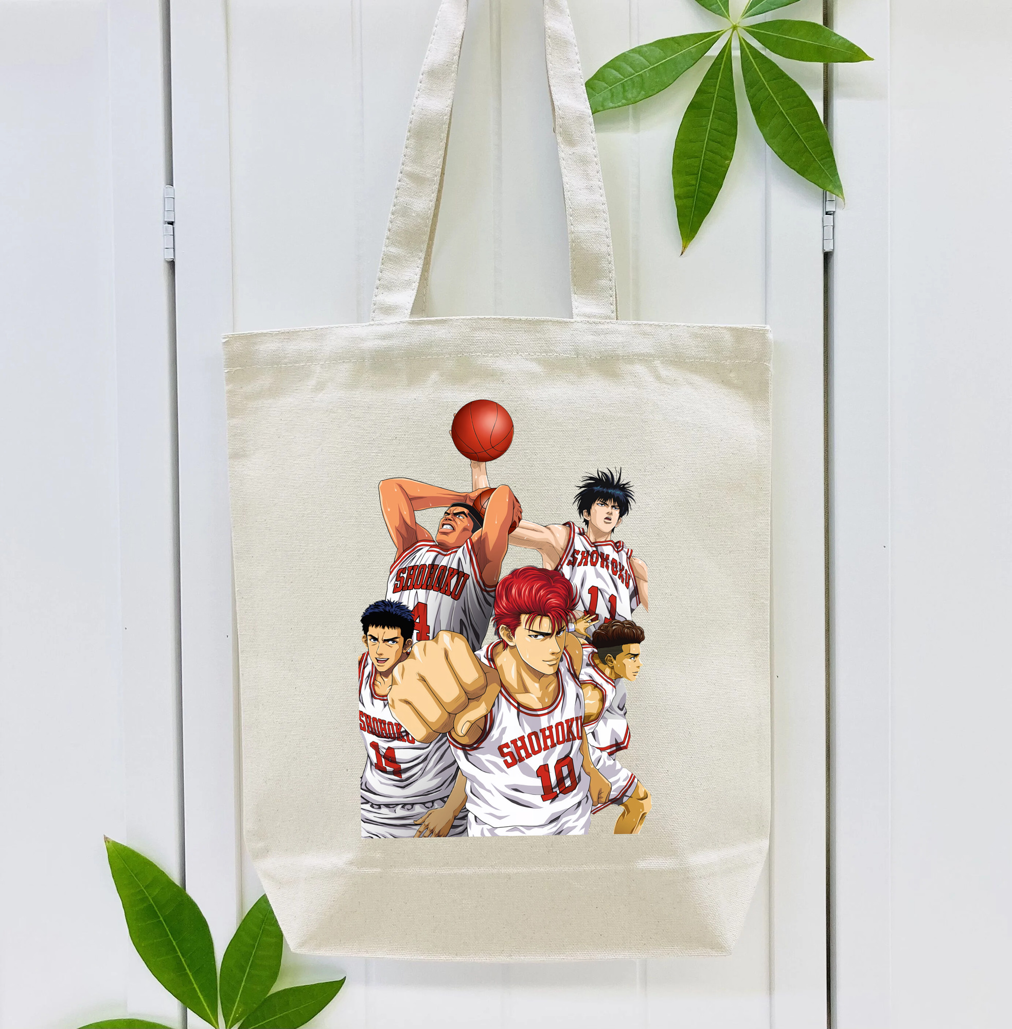 SLAM DUNK／スラムダンク 縦型キャンバス生地手提げバッグ　トートバッグ