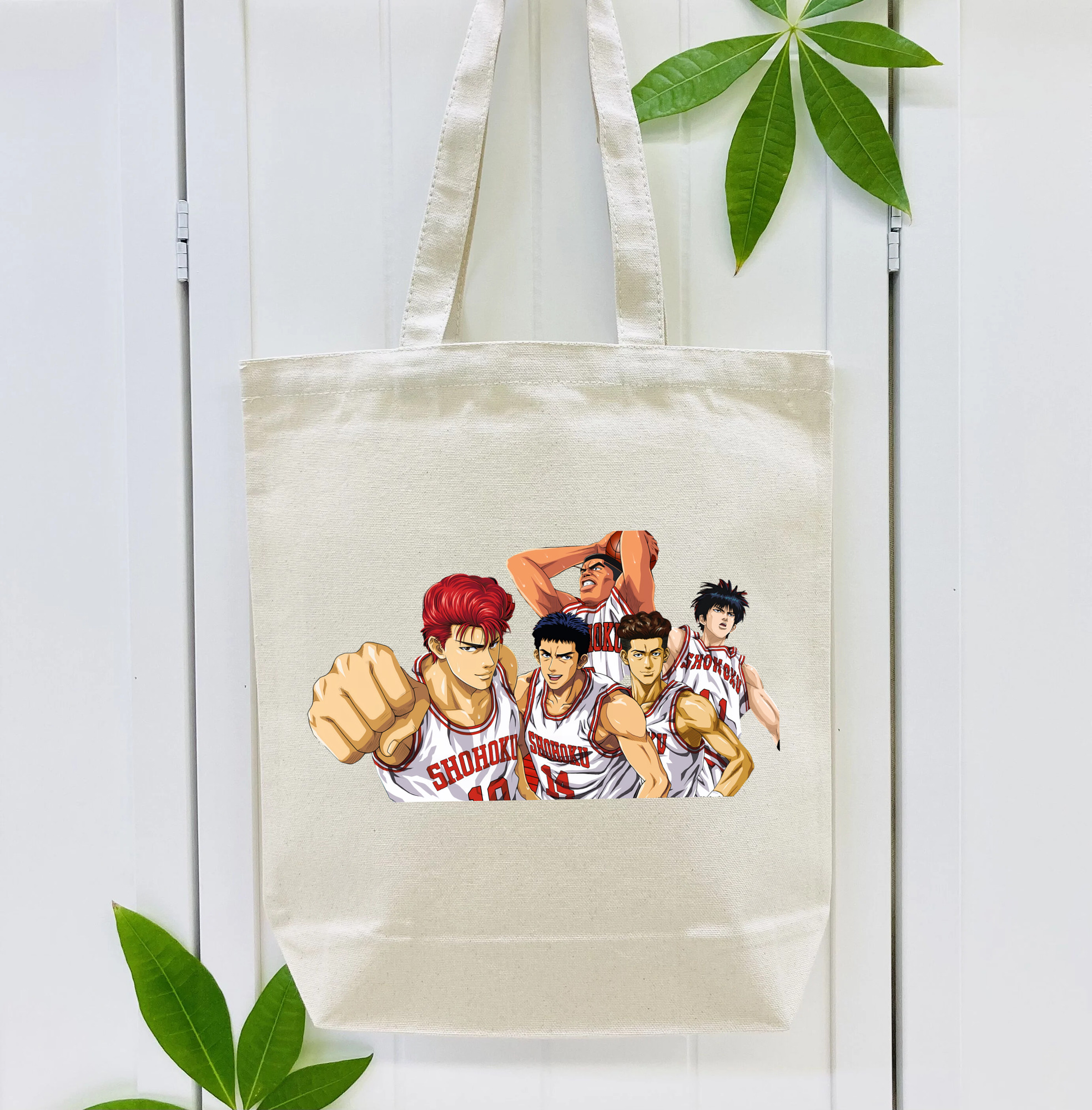 SLAM DUNK／スラムダンク 縦型キャンバス生地手提げバッグ　トートバッグ