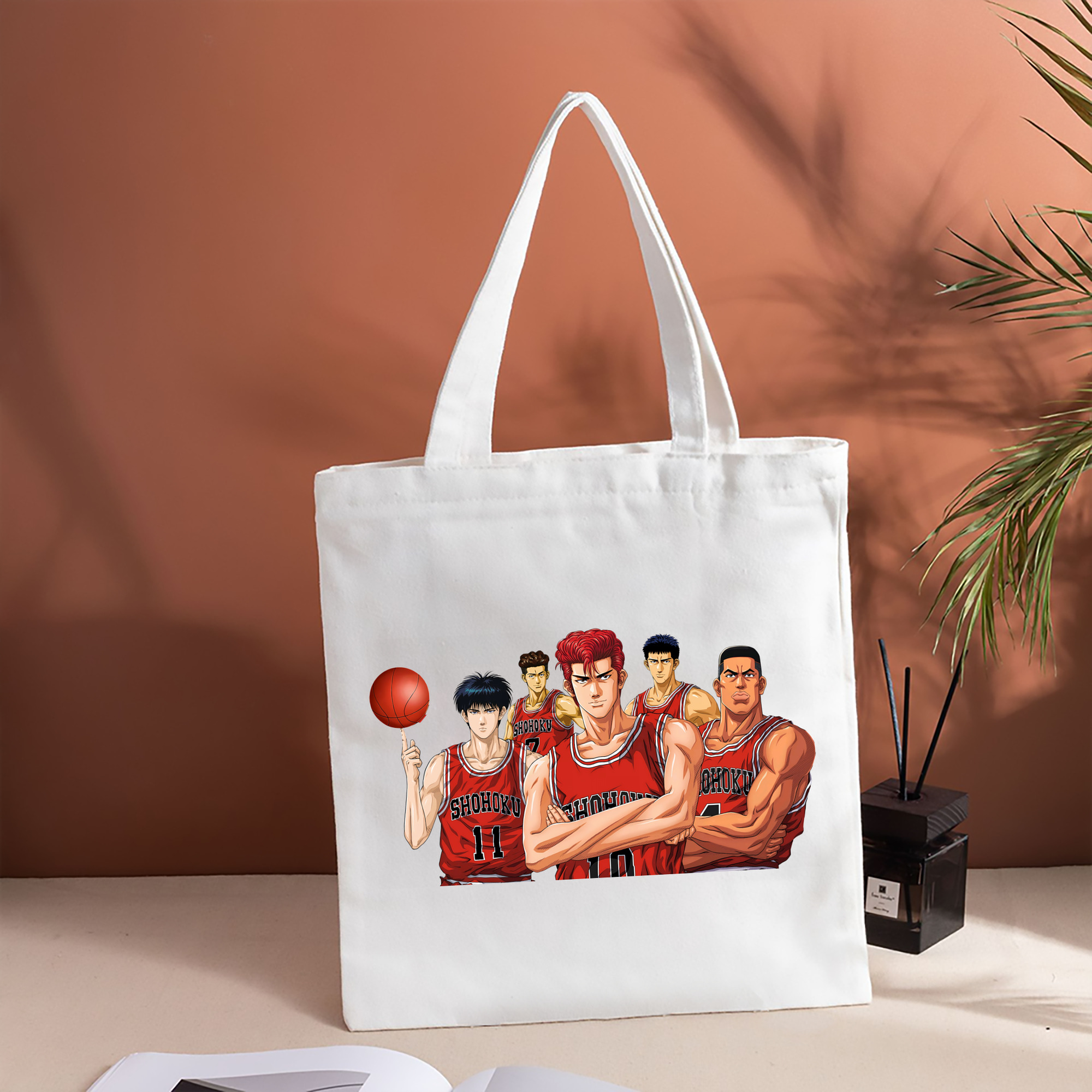 SLAM DUNK／スラムダンク 縦型キャンバス生地手提げバッグ　トートバッグ