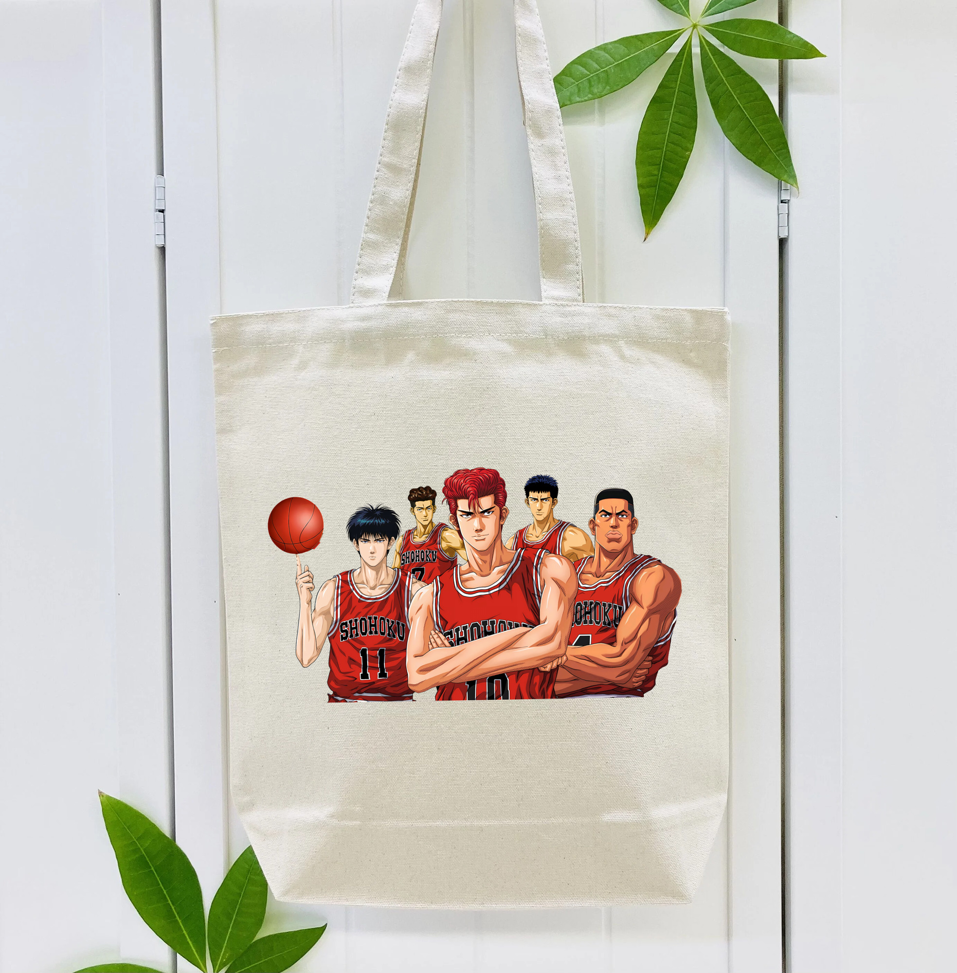 SLAM DUNK／スラムダンク 縦型キャンバス生地手提げバッグ　トートバッグ