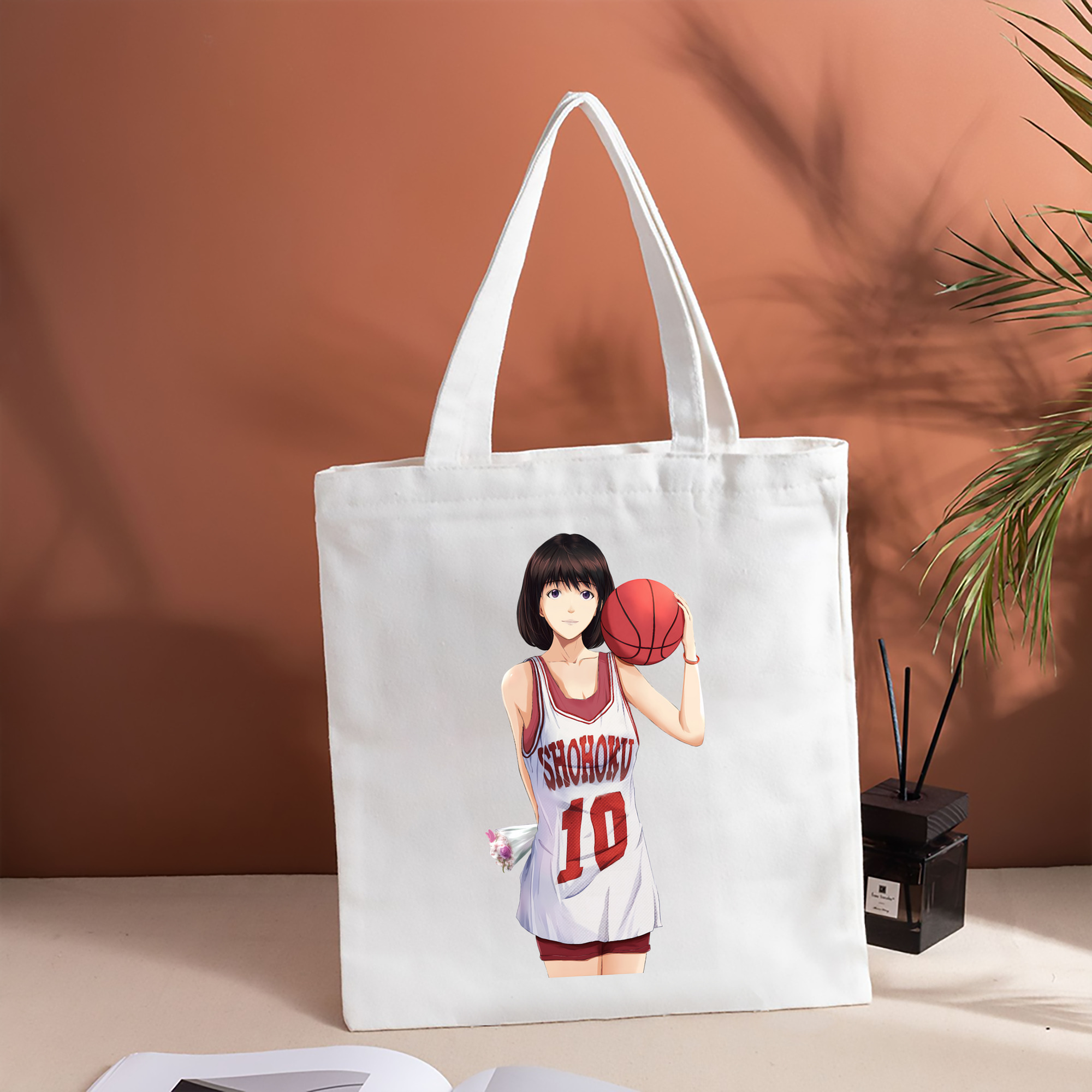 SLAM DUNK／スラムダンク 縦型キャンバス生地手提げバッグ　トートバッグ