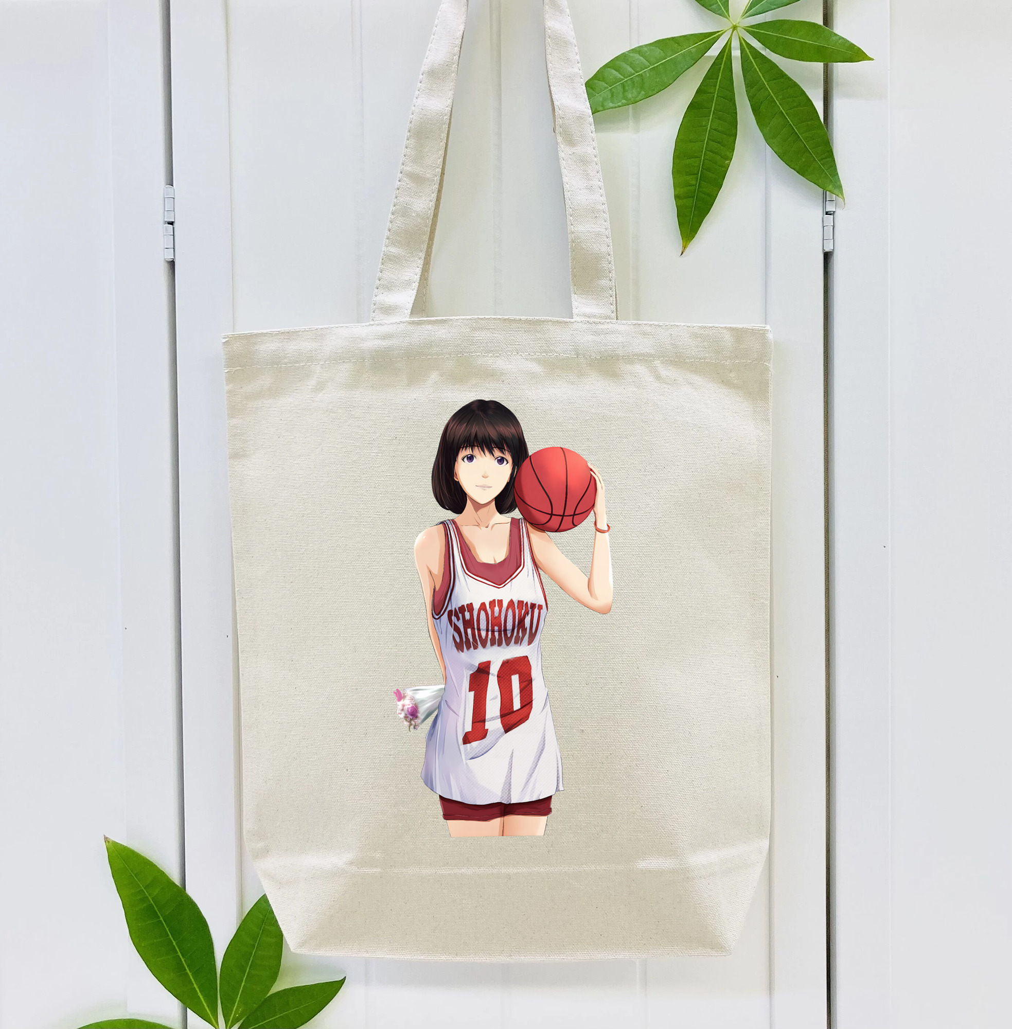 SLAM DUNK／スラムダンク 縦型キャンバス生地手提げバッグ　トートバッグ
