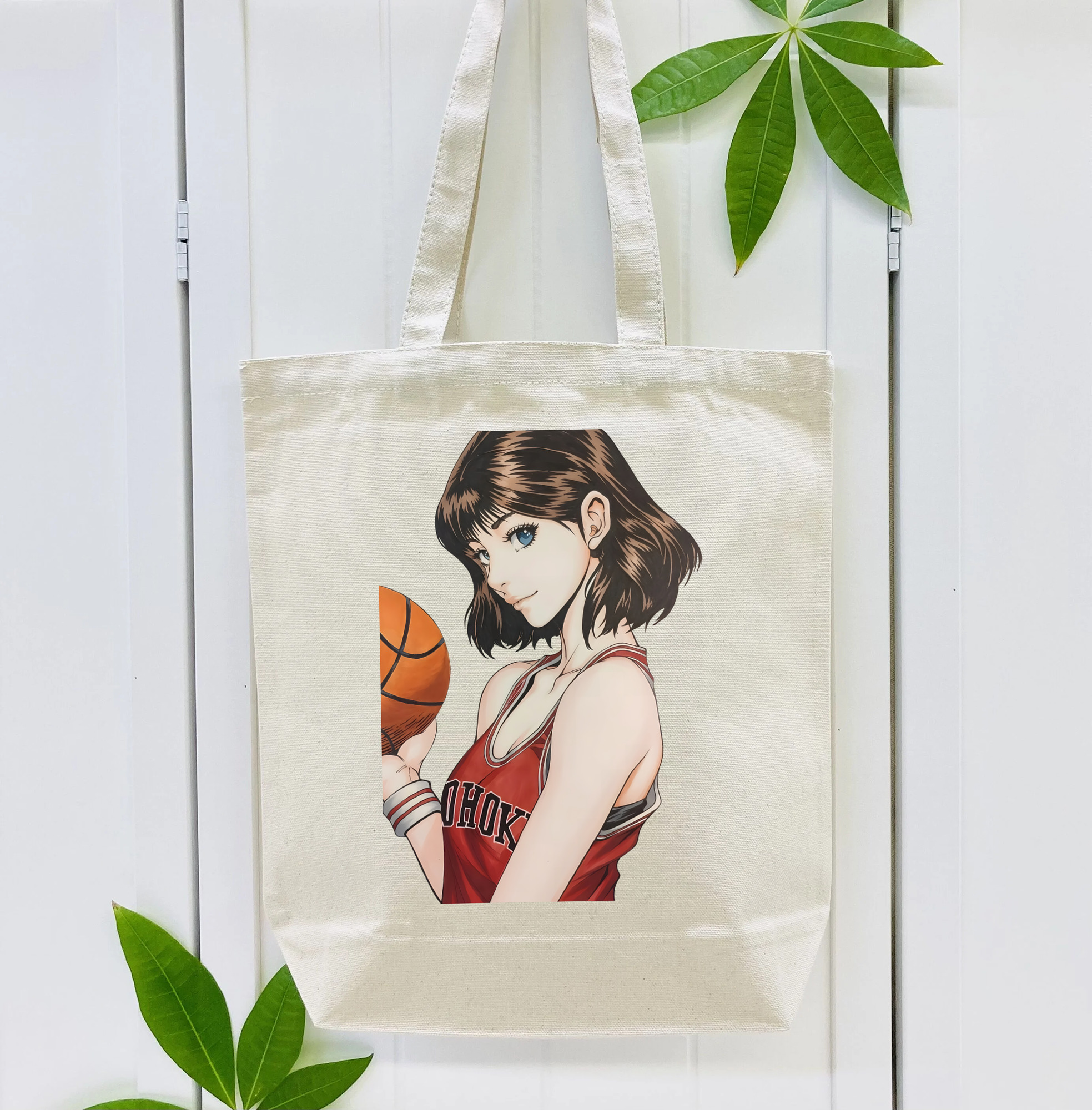SLAM DUNK／スラムダンク 縦型キャンバス生地手提げバッグ　トートバッグ