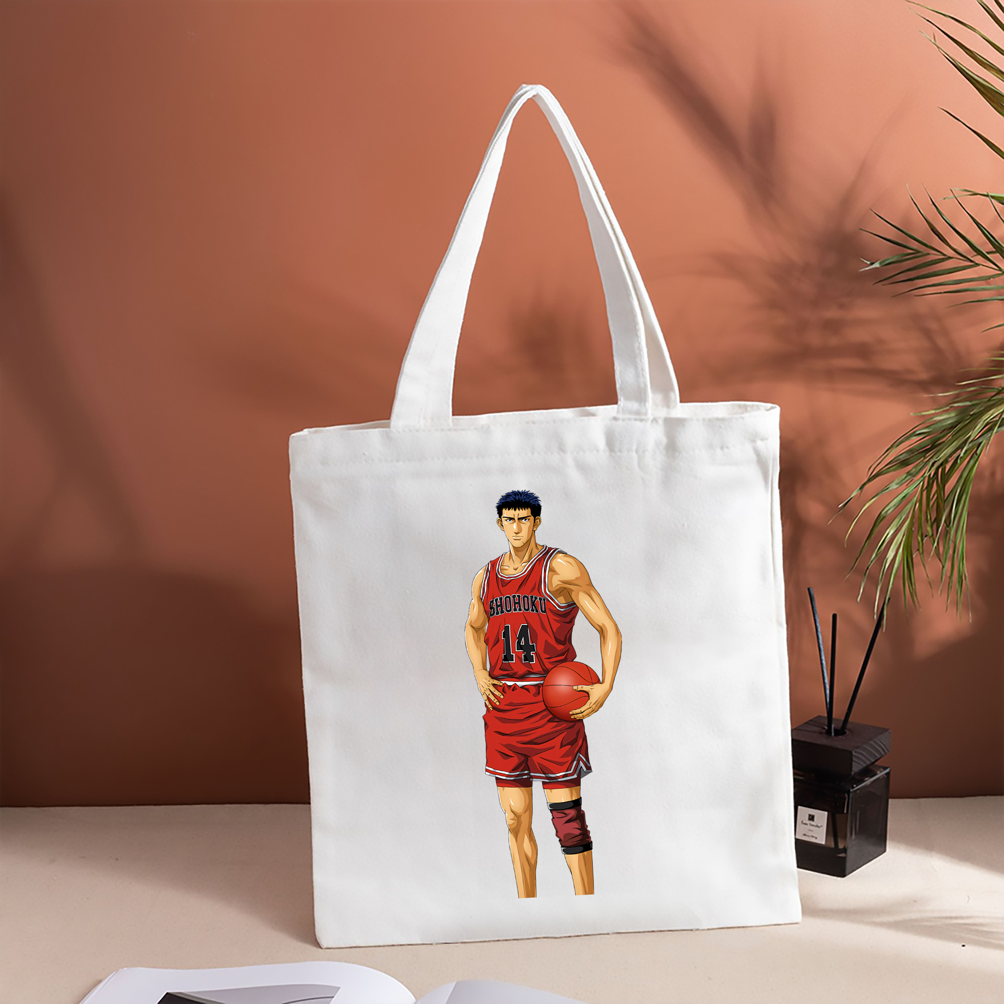 SLAM DUNK／スラムダンク 縦型キャンバス生地手提げバッグ　トートバッグ