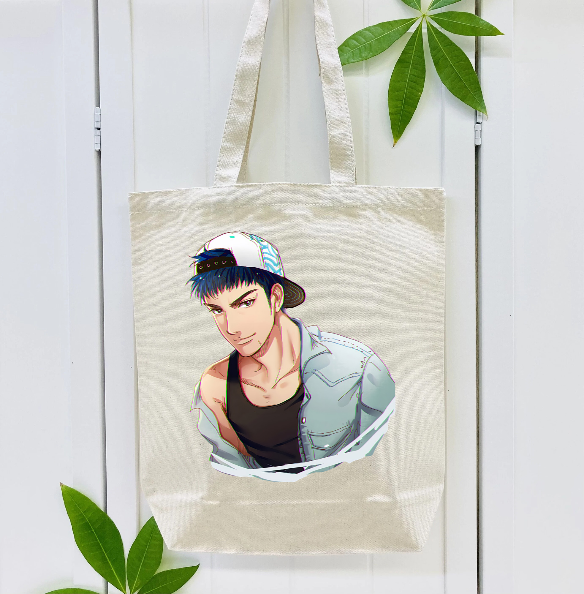 SLAM DUNK／スラムダンク 縦型キャンバス生地手提げバッグ　トートバッグ