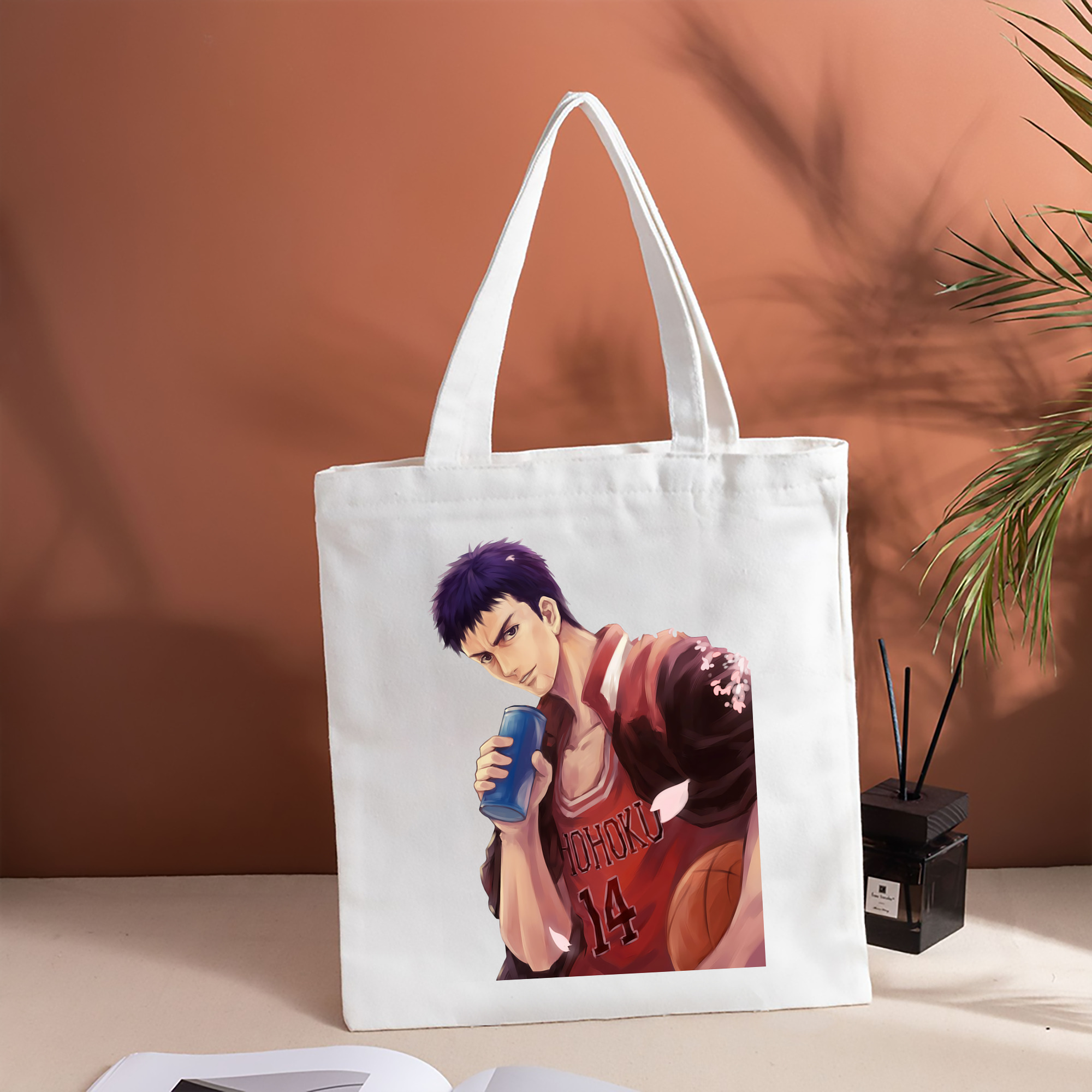 SLAM DUNK／スラムダンク 縦型キャンバス生地手提げバッグ　トートバッグ