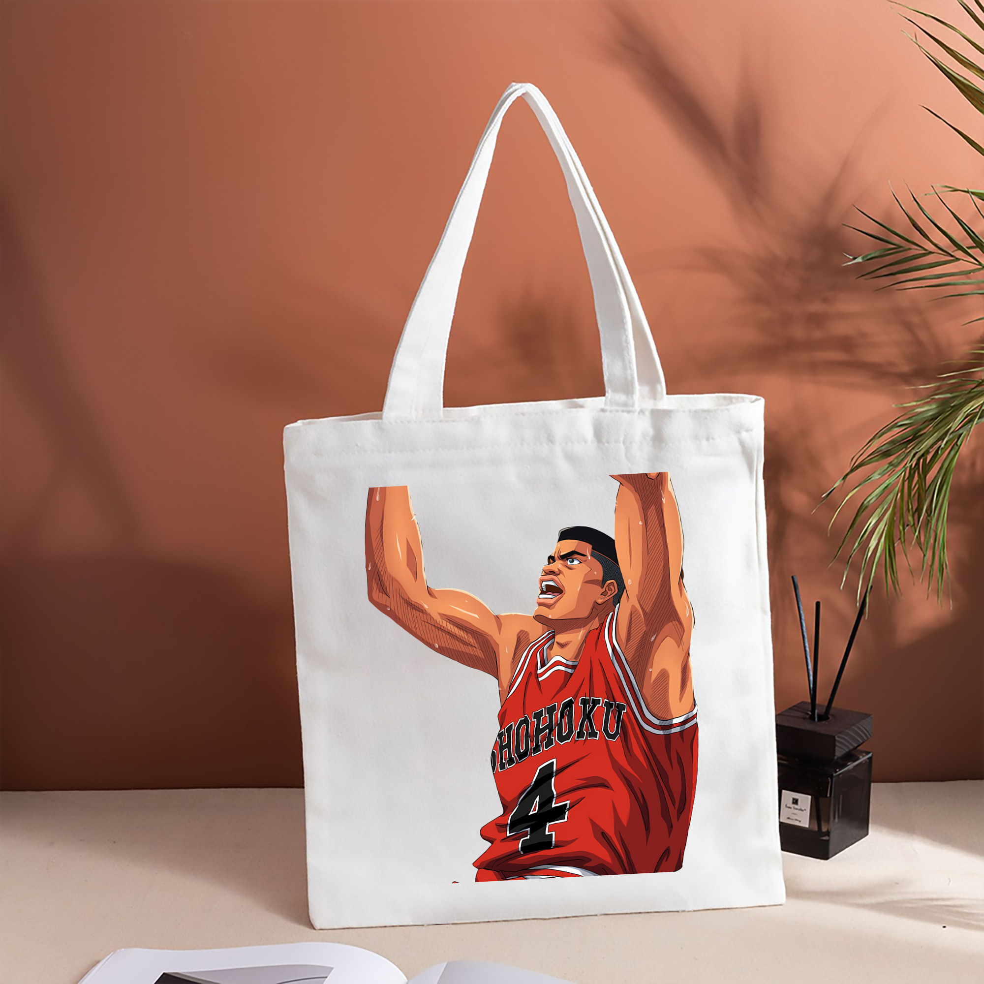 SLAM DUNK／スラムダンク 縦型キャンバス生地手提げバッグ　トートバッグ