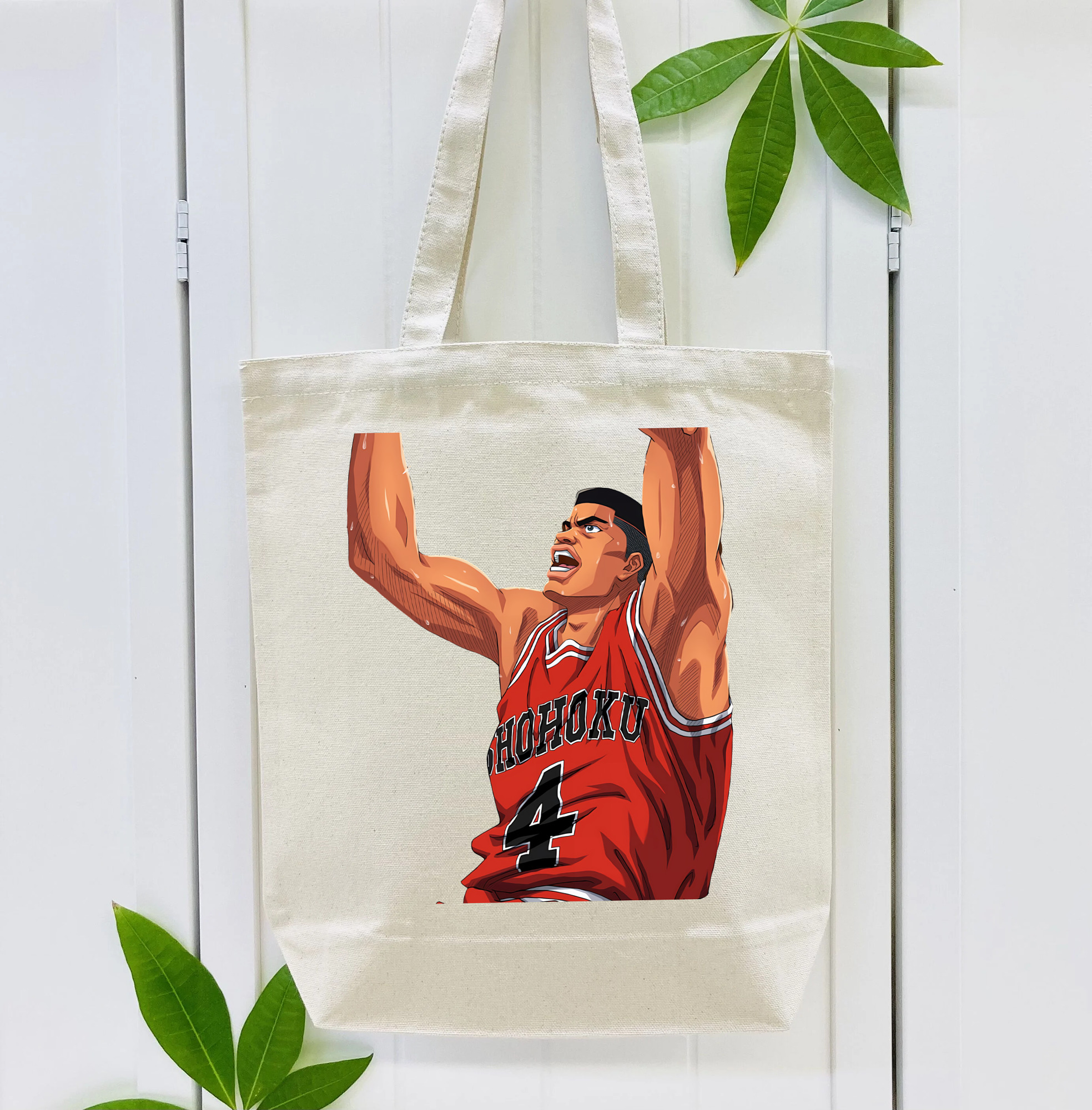 SLAM DUNK／スラムダンク 縦型キャンバス生地手提げバッグ　トートバッグ