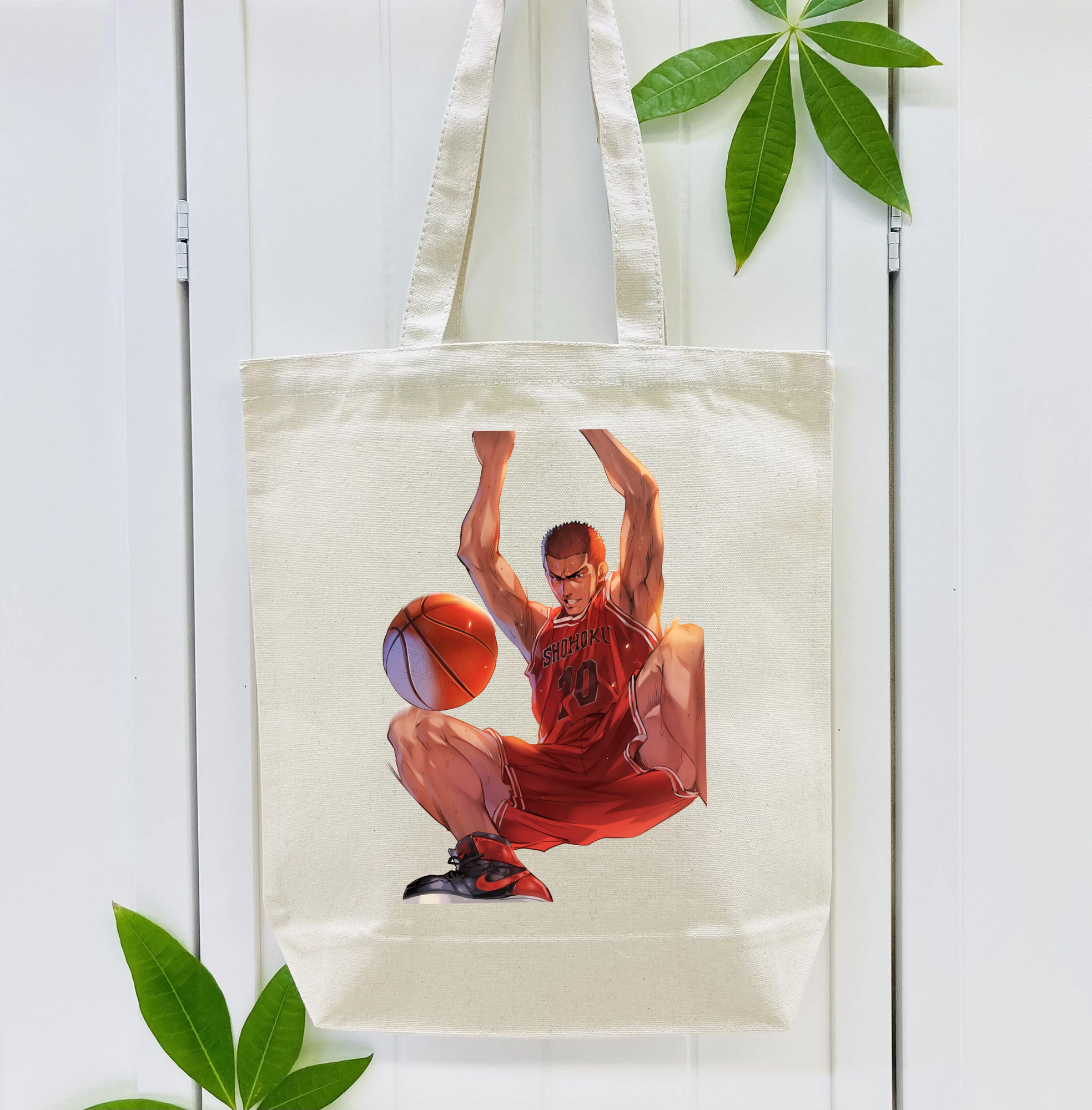 SLAM DUNK／スラムダンク 縦型キャンバス生地手提げバッグ　トートバッグ