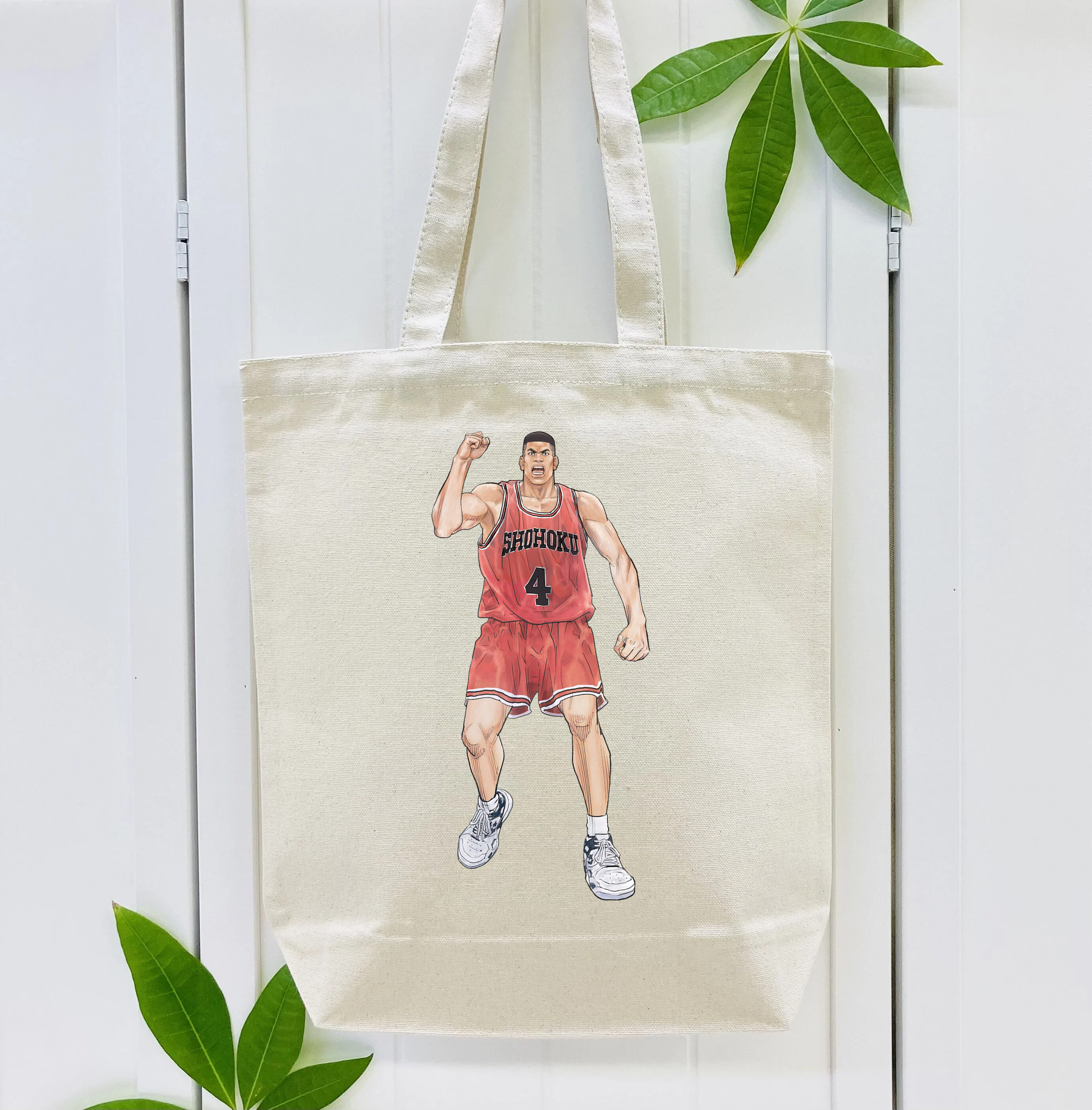 SLAM DUNK／スラムダンク 縦型キャンバス生地手提げバッグ　トートバッグ