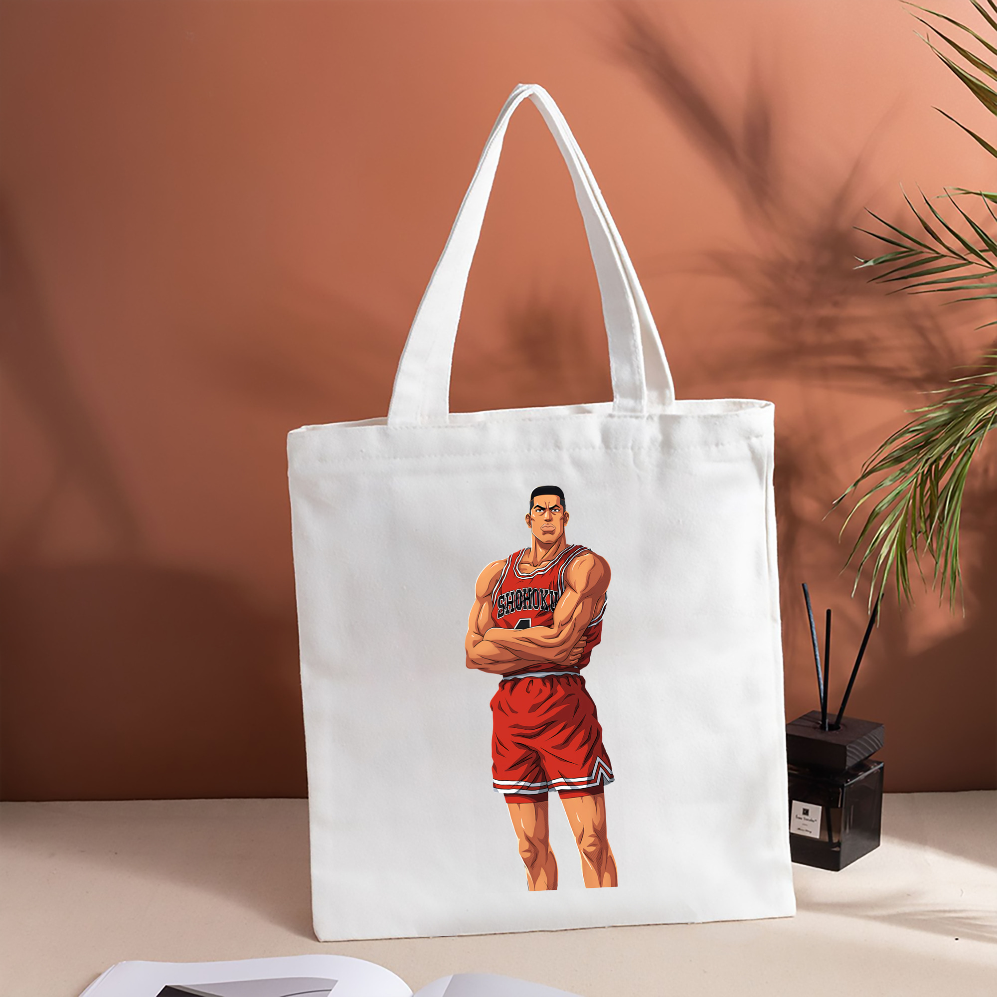 SLAM DUNK／スラムダンク 縦型キャンバス生地手提げバッグ　トートバッグ