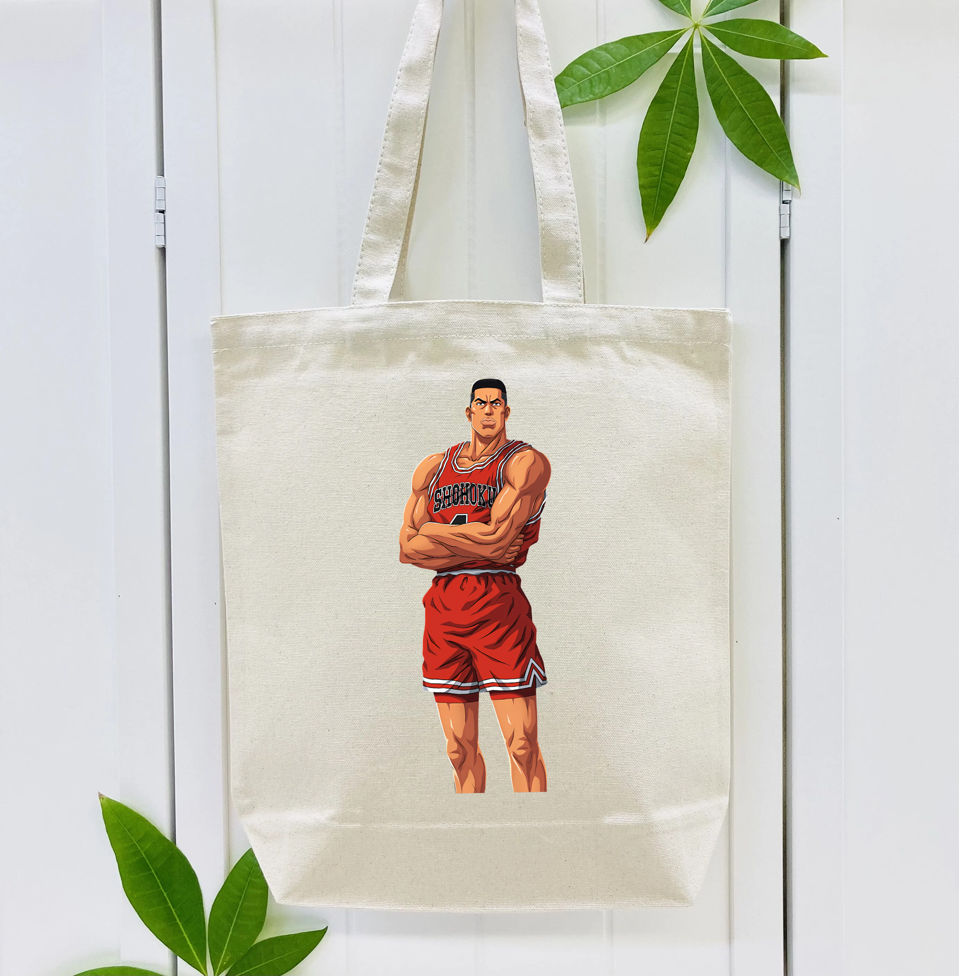 SLAM DUNK／スラムダンク 縦型キャンバス生地手提げバッグ　トートバッグ