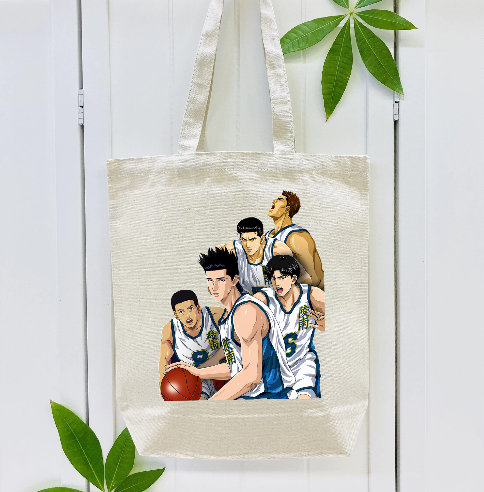 SLAM DUNK／スラムダンク 縦型キャンバス生地手提げバッグ　トートバッグ