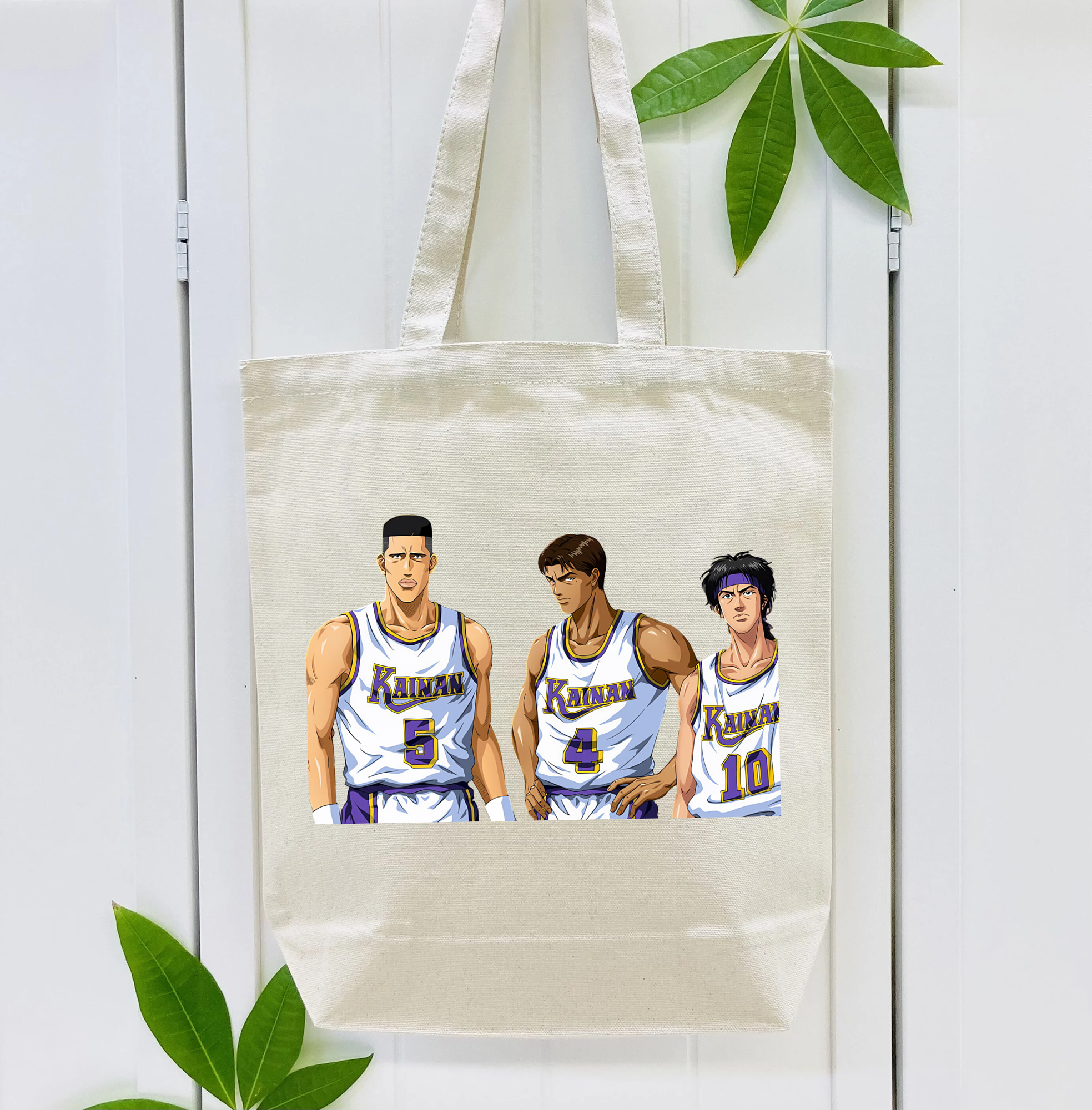 SLAM DUNK／スラムダンク 縦型キャンバス生地手提げバッグ　トートバッグ