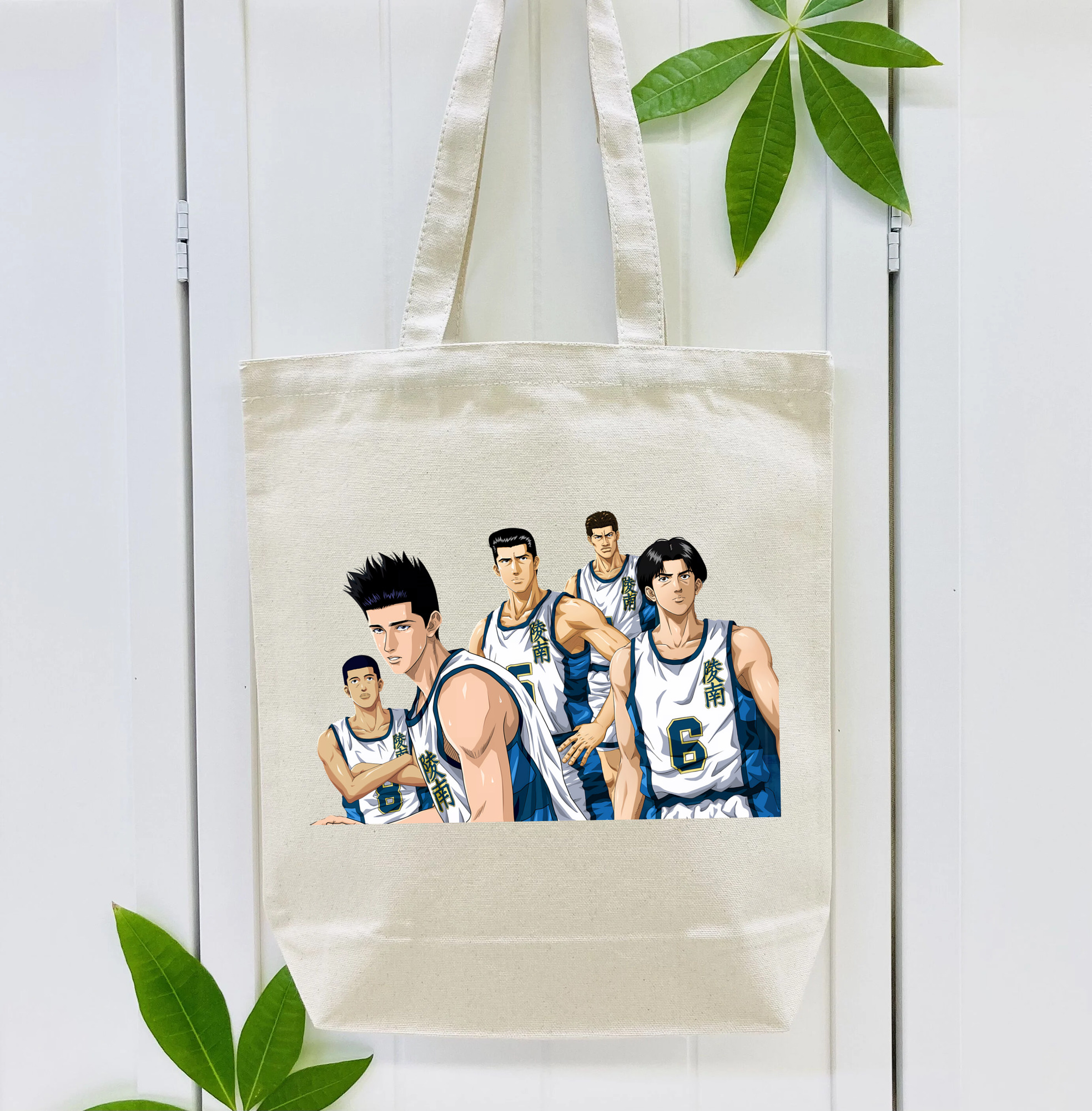 SLAM DUNK／スラムダンク 縦型キャンバス生地手提げバッグ　トートバッグ