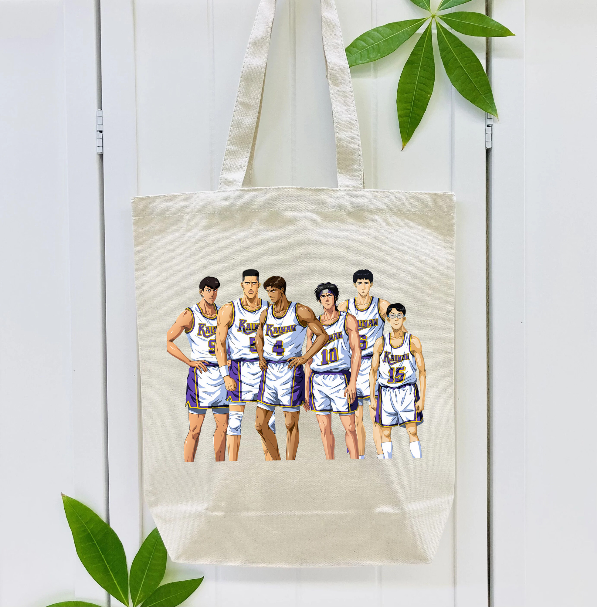 SLAM DUNK／スラムダンク 縦型キャンバス生地手提げバッグ　トートバッグ