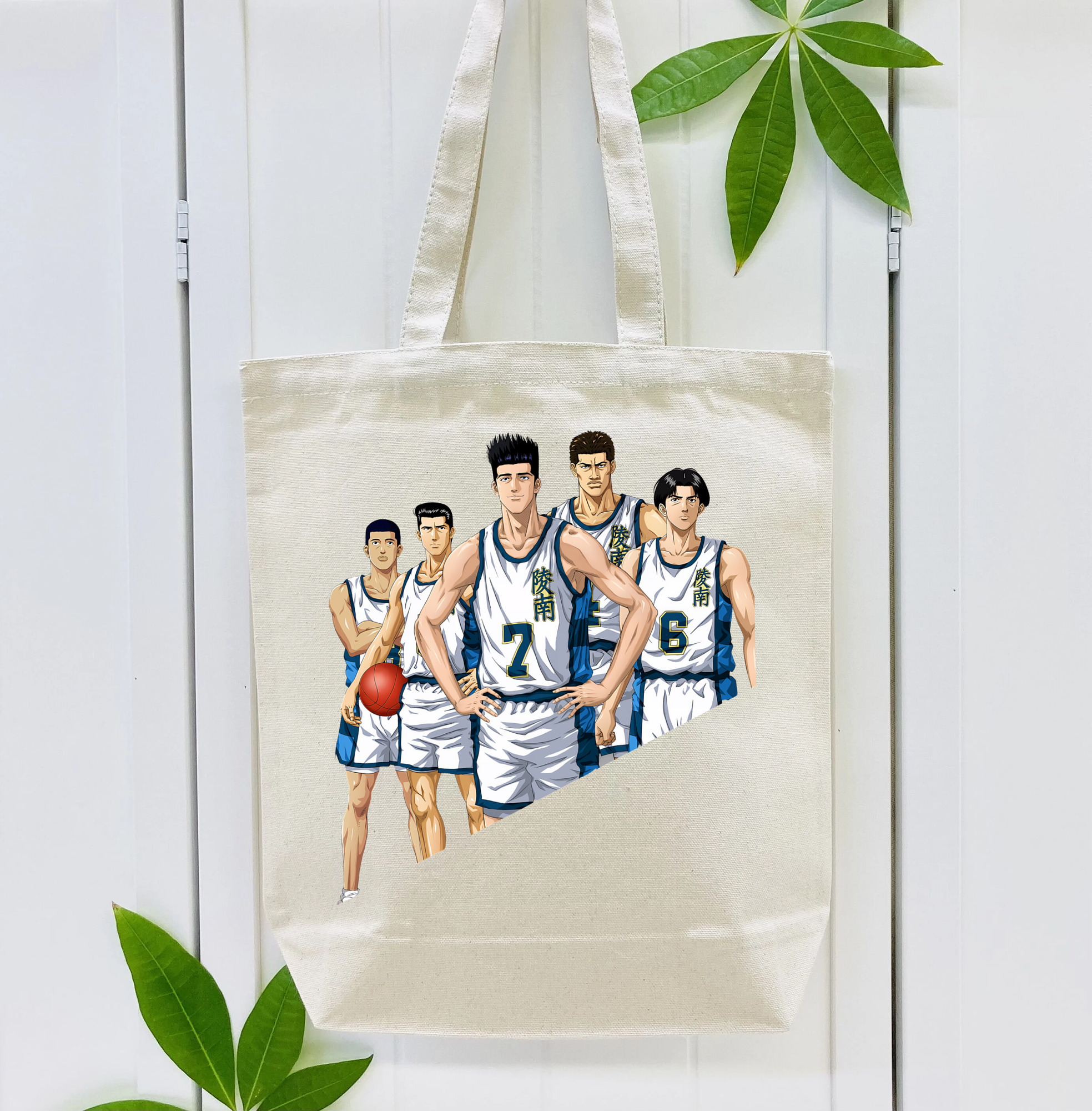 SLAM DUNK／スラムダンク 縦型キャンバス生地手提げバッグ　トートバッグ